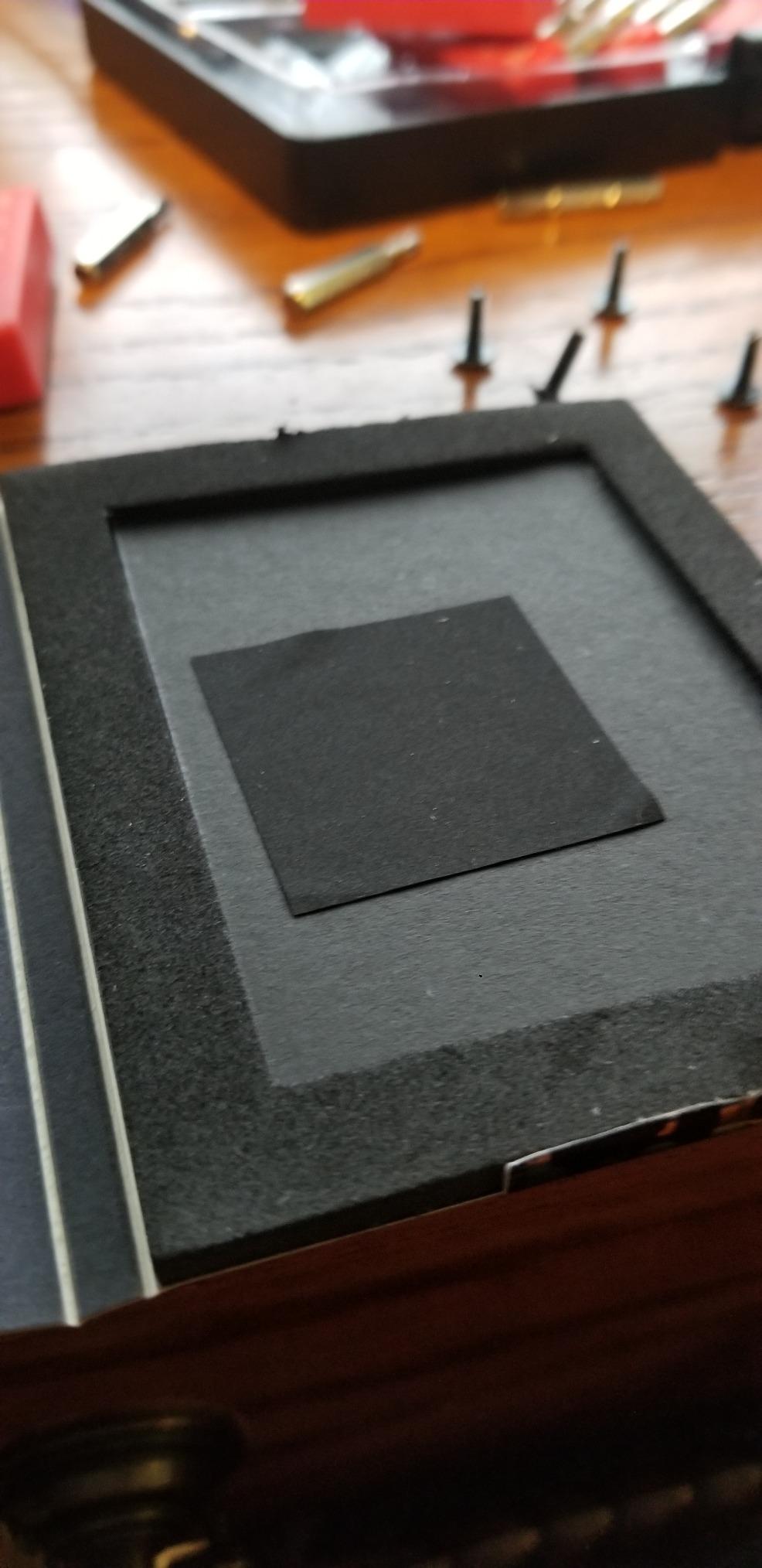 Thermal Grizzly Carbonaut (38x38x0.2mm) Carbon Thermal Pad for Maximum Thermal Conductivity, Reusable and Adaptable Surface CPU/GPU/PS4/PS5/Xbox customer photo 2