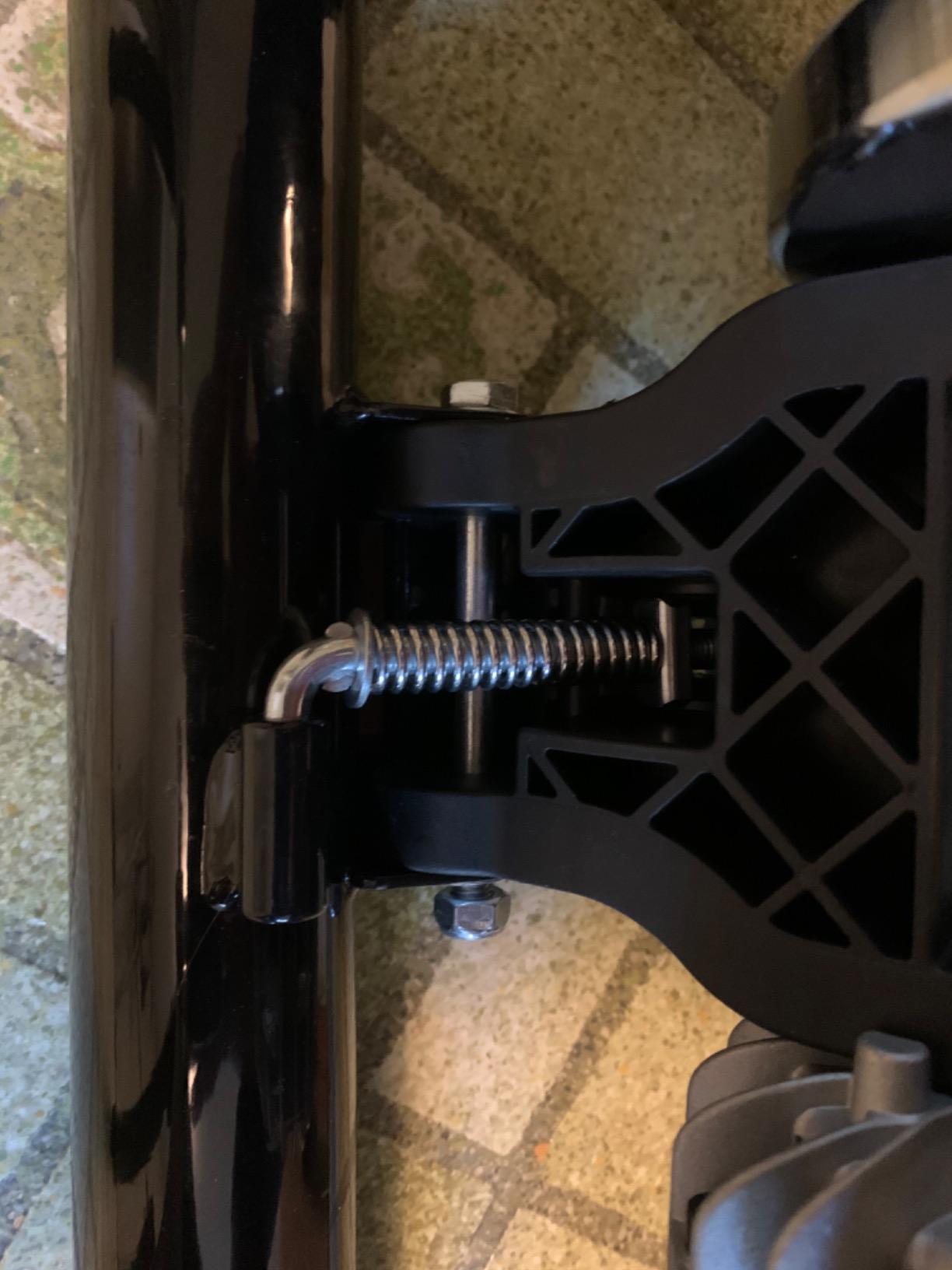 Alpcour Fluid Bike Trainer Stand for Indoor Riding - Portable Foldable Stainless Steel Trainer, Noise Reduction, Progressive Resistance, Dual-Lock System - Road & Mountain Bikes' Stationary Exercise customer photo 2