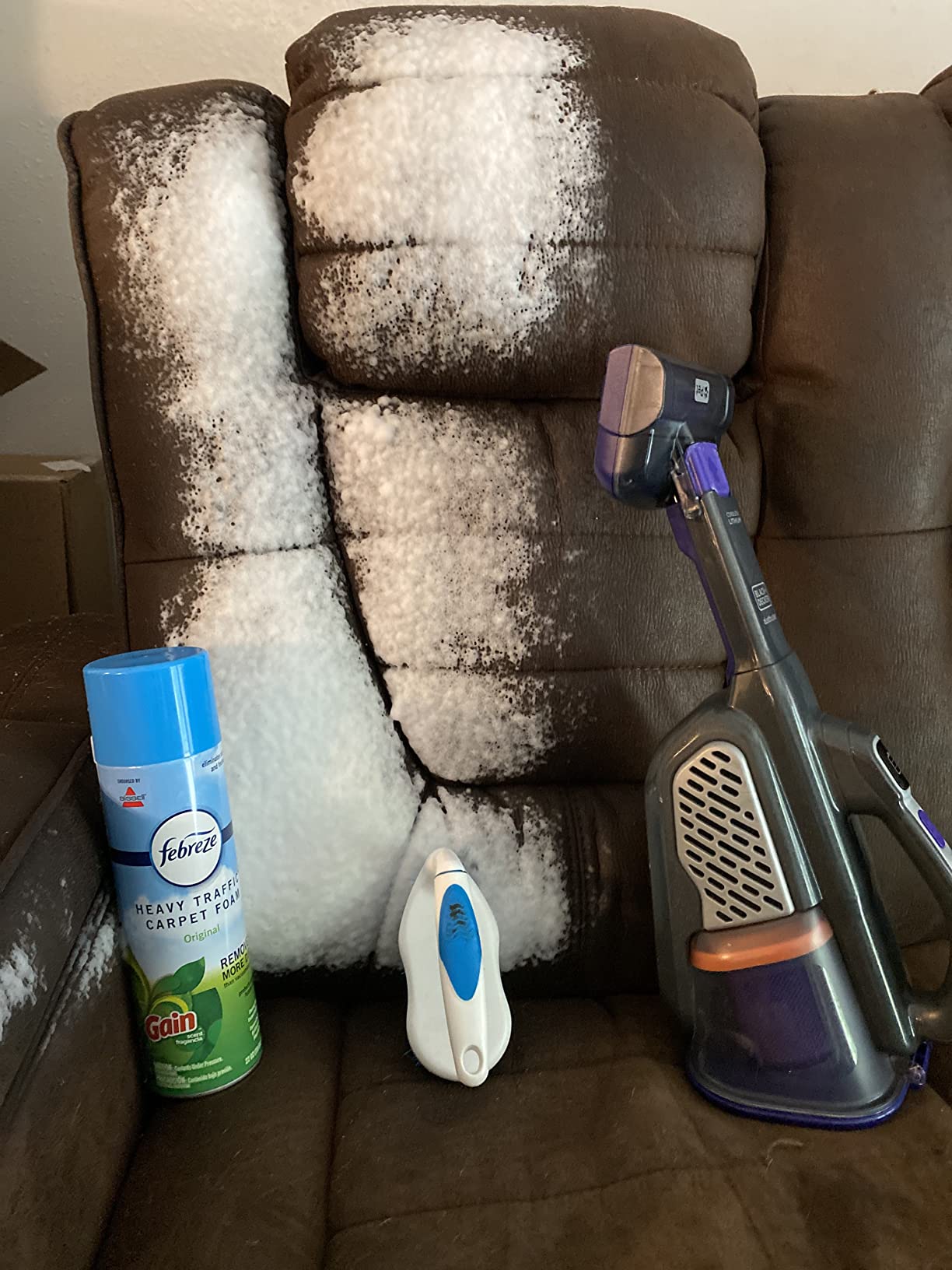 BISSELL Heavy Traffic Carpet Foam, Gain, 22oz (Pack of 4), 14399 customer photo 2