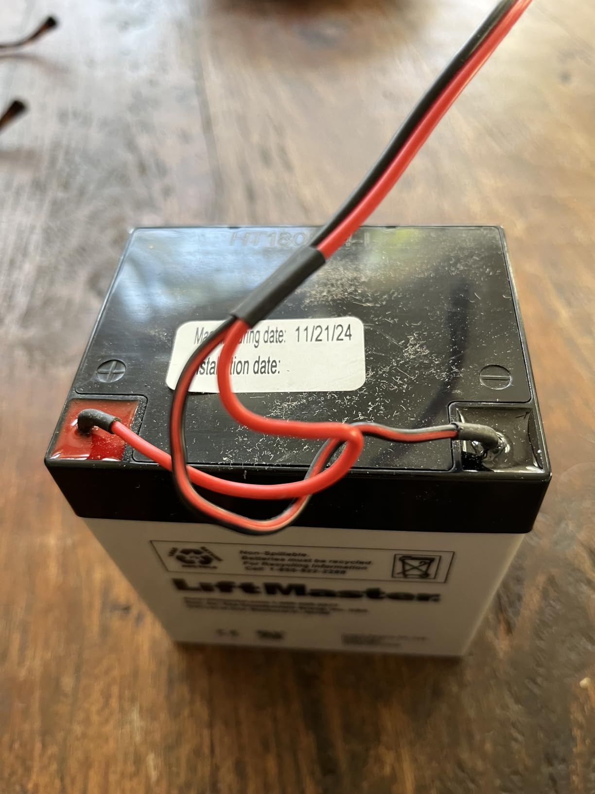 New LiftMaster 485LM Battery Backup for Garage Door Openers 3840 3850 8360 8550 customer photo 2
