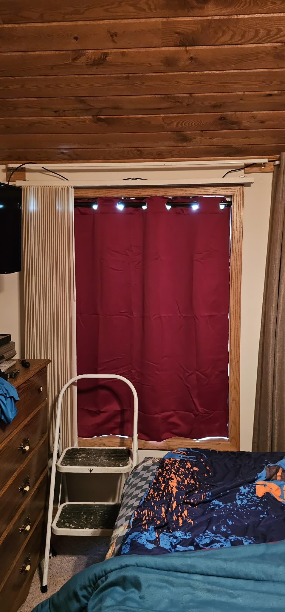 NICETOWN Room Warming Curtains, Bedroom Full Blackout Panels, Great Job for Blocking Light, Complete Blackout Draperies with Black Liner for Night Shift (Biscotti Beige, Set of 2, 52 by 54-inch) customer photo 1
