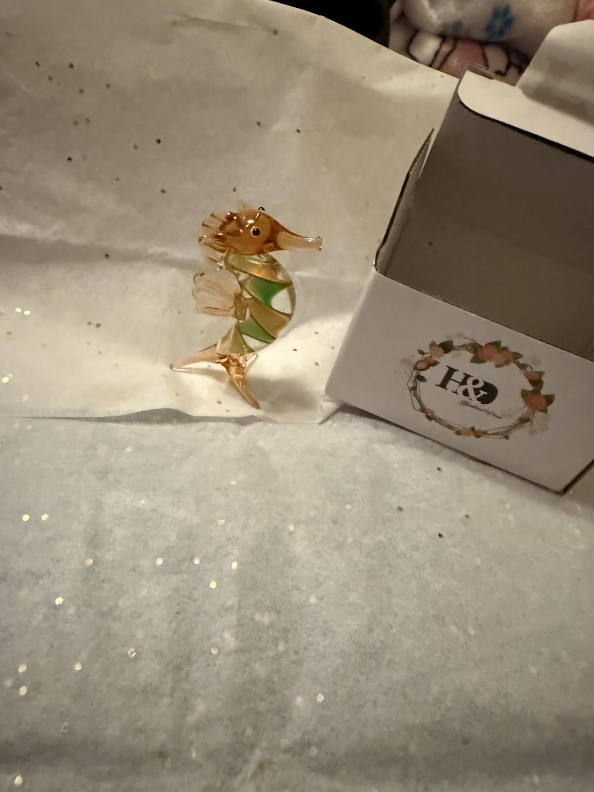Crystalsuncatcher HDCRYSTALGIFTS 2.5'' Blown Glass Figurines Tropical Fish customer photo 2