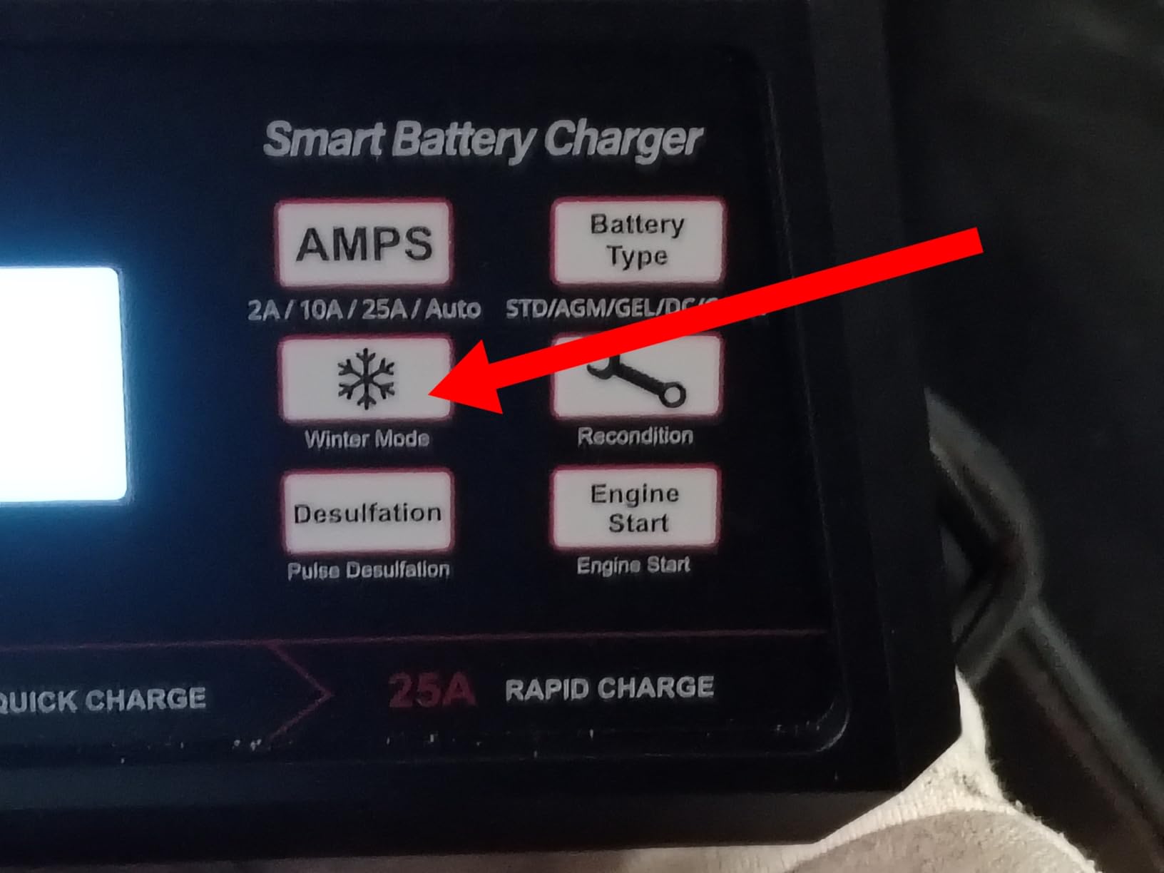 TowerTop 2/10/25 Amp 12V Smart Car Battery Charger, Fully Automatic Battery Maintainer with Engine Start, Auto Desulfator, Battery Repair, Winter Mode, for AGM, STD, Gel, Deep Cycle Batteries customer photo 2