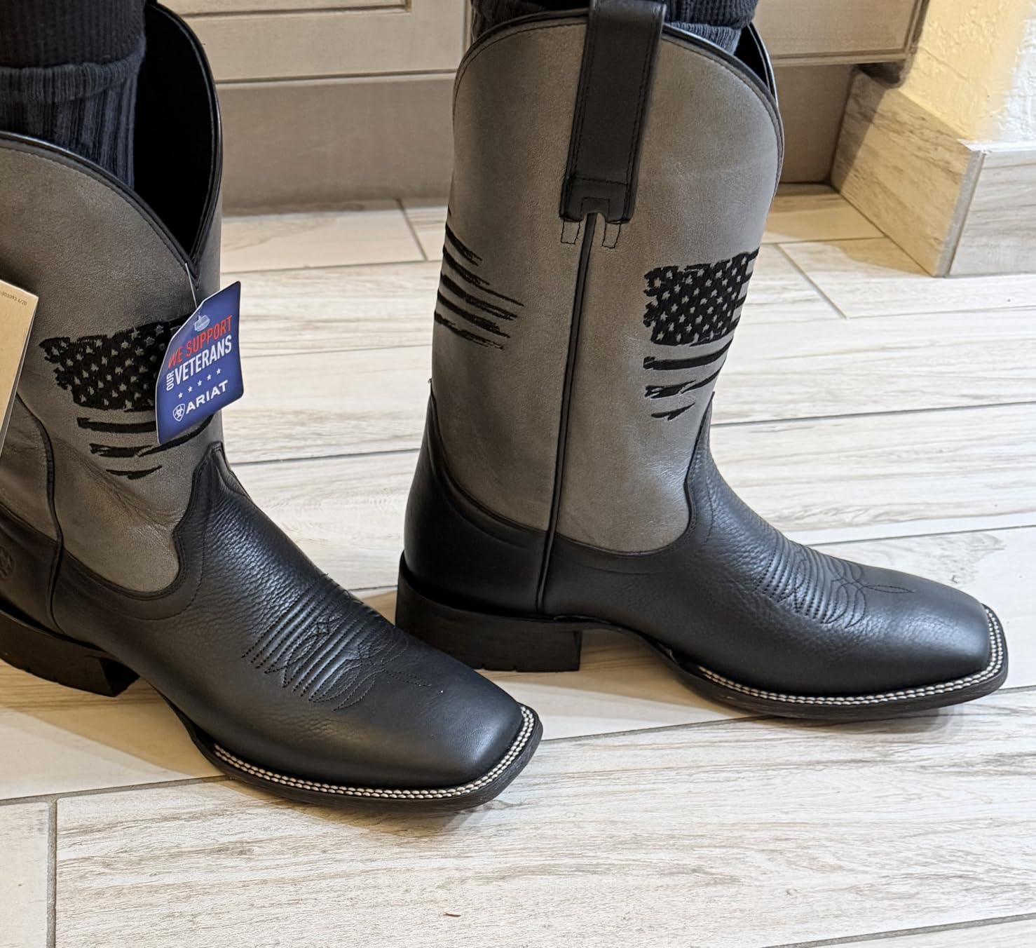 Ariat Circuit Patriot Western Boots - Men's Leather Western Boot customer photo 2