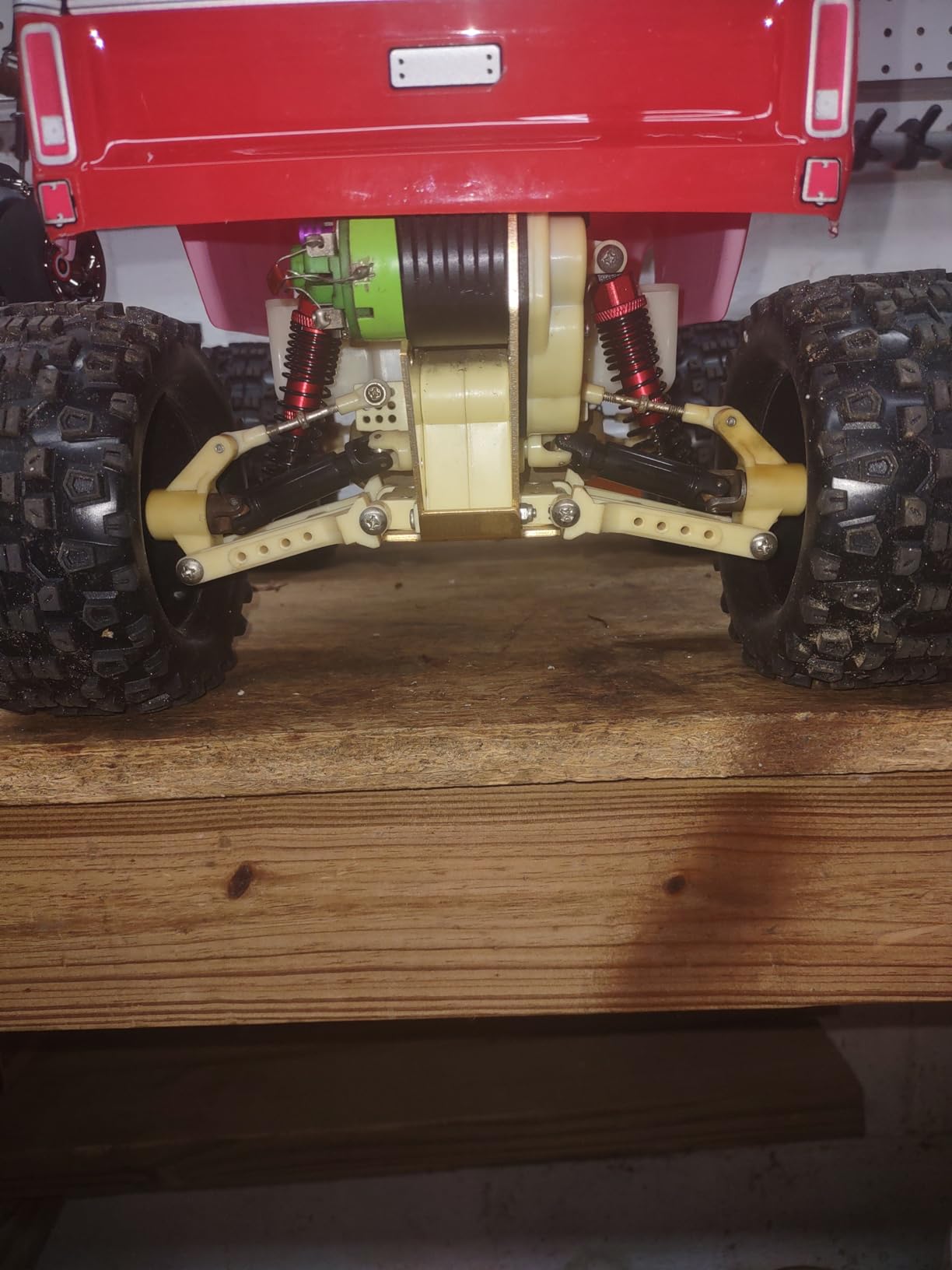 4PCS Front Rear Shock Absorber,98mm Adjustable Assembled RC Damper Suspension Aluminum for RC Cars 1/10 Redcat HSP 94166 94106 94107 94155 94170 Buggy Truck Crawler Upgraded Hop-up Parts customer photo 1
