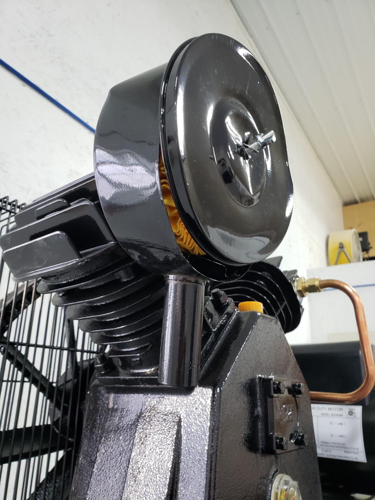 Campbell Hausfeld 60 Gallon Vertical Air Compressor, 230V, 3.7 HP, 175 PSI customer photo 2