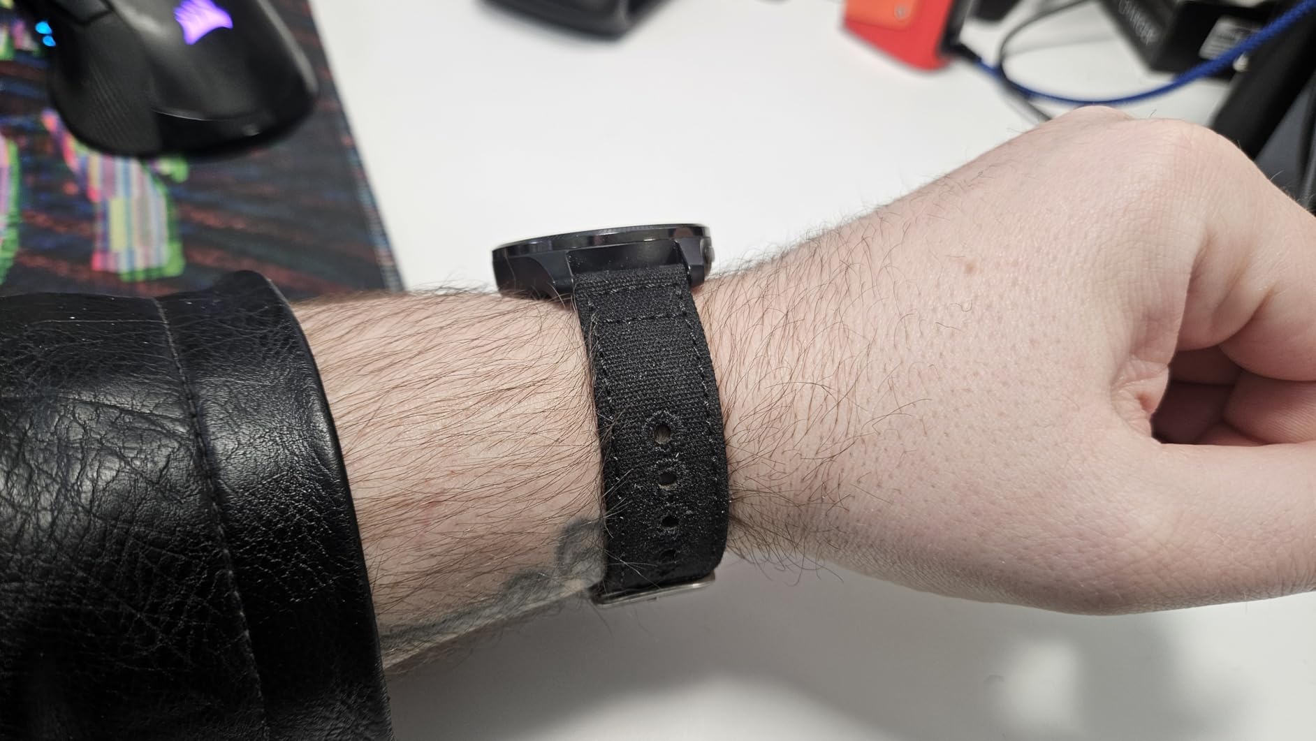 Archer Watch Straps - Canvas Quick Release Watch Bands (Faded Olive, 20mm) customer photo 2