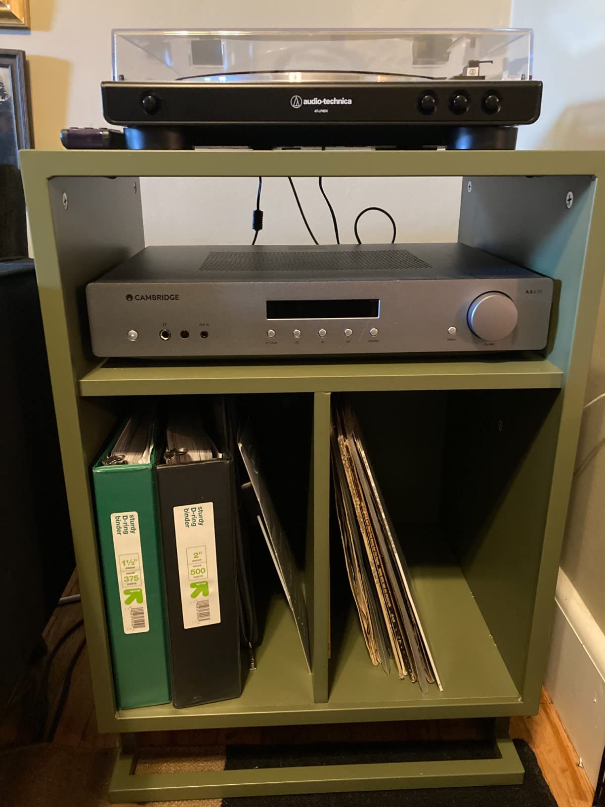 Cambridge Audio AXA35 Integrated Amplifier with Built-in Phono Stage (Silver) customer photo 2