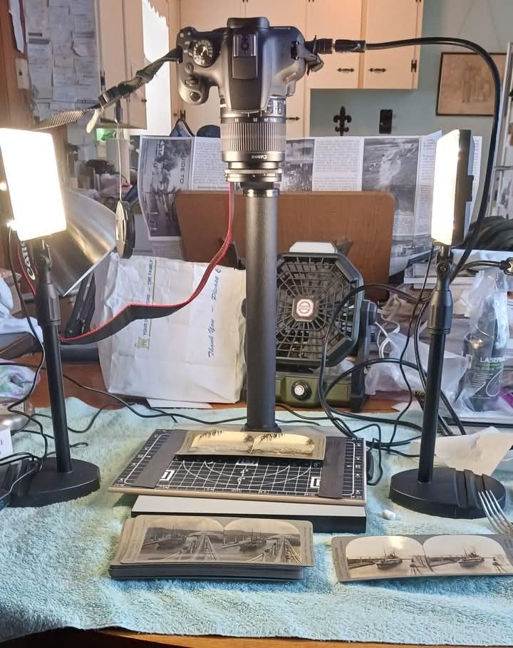 Cosmo Copy Stand, Mini 300, a Compact Tool with a Floating Magnet Board for Digitizing Old Photos with Your High-Pixel Camera or Smartphone Instead of Scanning. Made in the USA customer photo 2