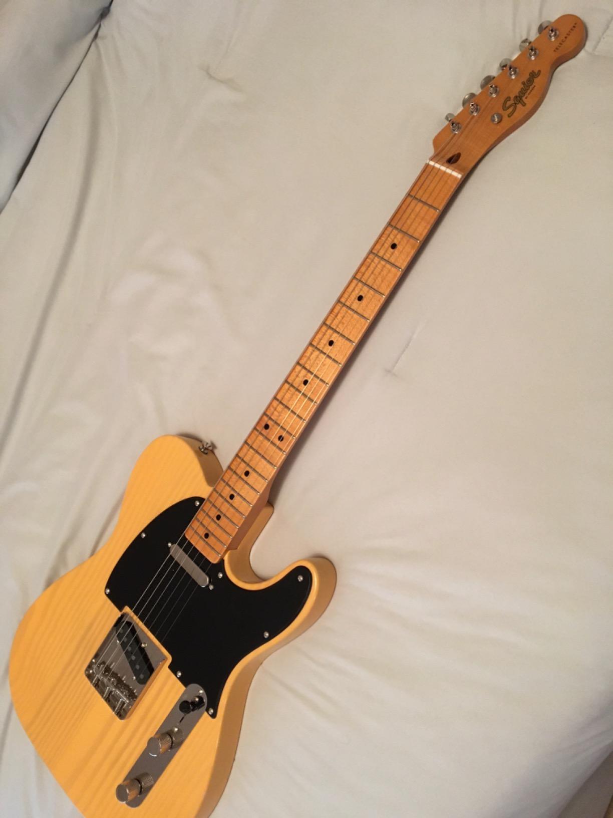 Squier Classic Vibe 50s Telecaster Electric Guitar, Butterscotch Blonde customer photo 2