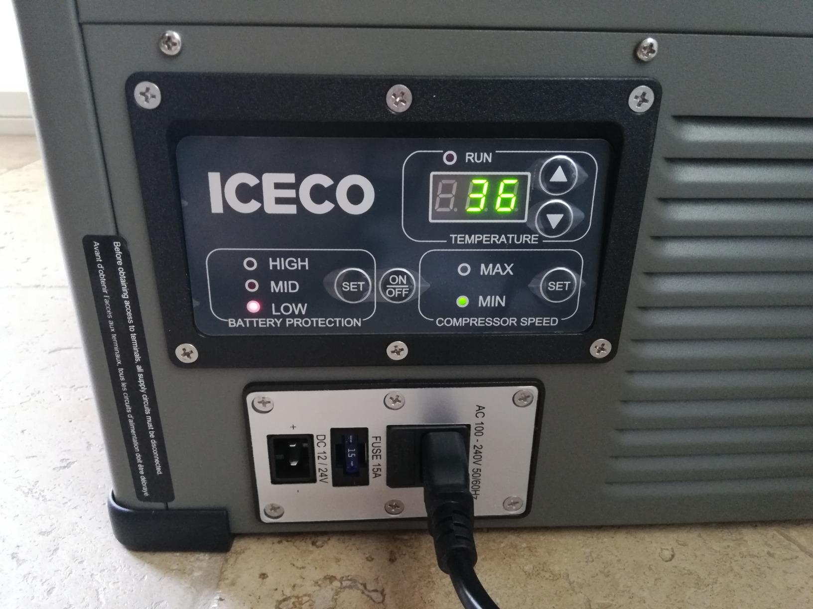 ICECO VL45 Portable Refrigerator with SECOP Compressor, 45Liters Platinum Compact Refrigerator, DC 12/24V, AC 110-240V, 0℉ to 50℉, Home & Car Use (Without Insulated Cover) customer photo 1