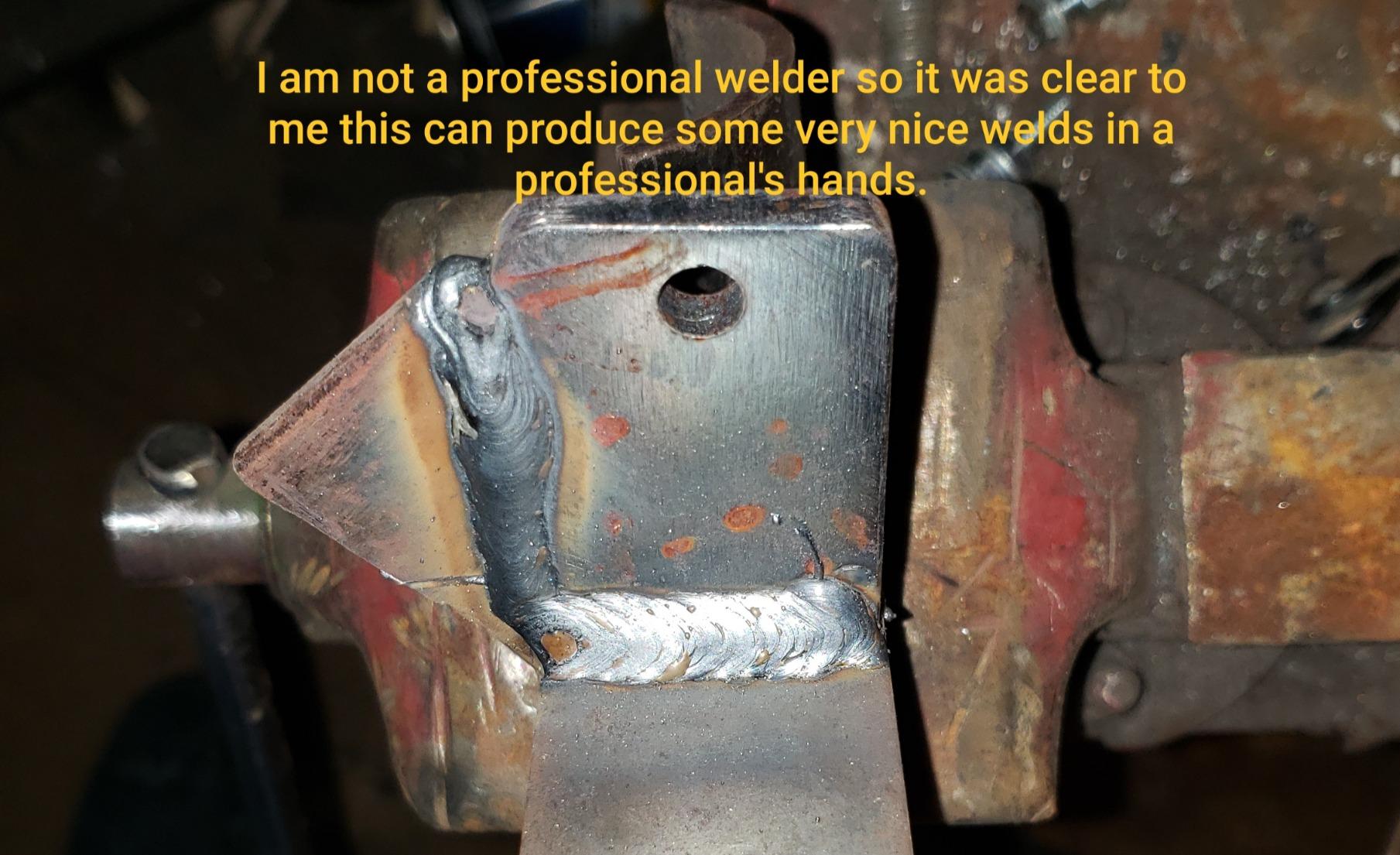 YESWELDER 205A MIG Welder, 110V/220V 5-In-1 MIG/Flux Core MIG/Spool Gun MIG/Lift TIG/Stick with clear digital display, synergic control, beginner friendly customer photo 2