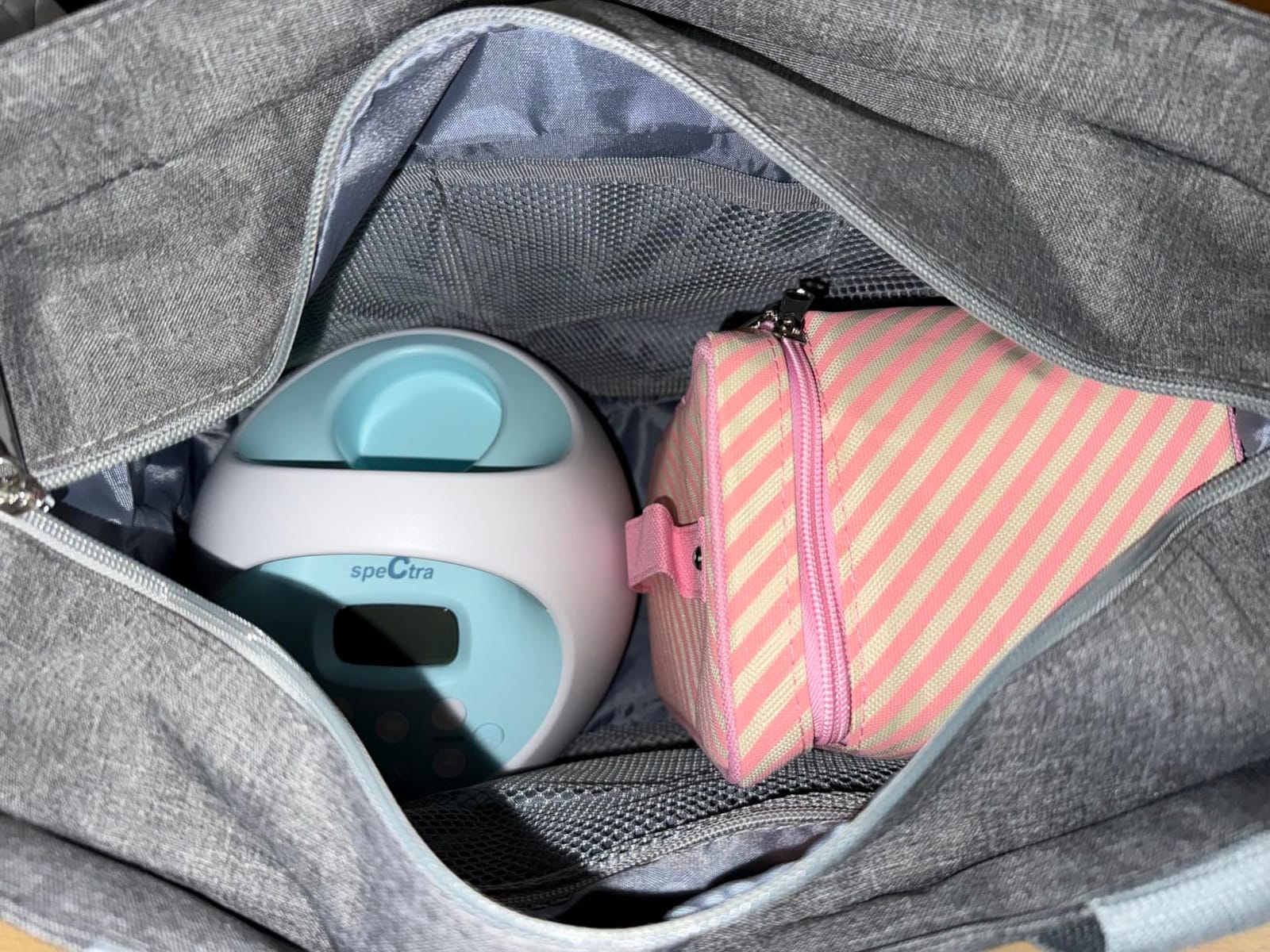 Spectra Baby S1 Plus Electric Breast Milk Pump with Tote, Bottles & Cooler customer photo 2