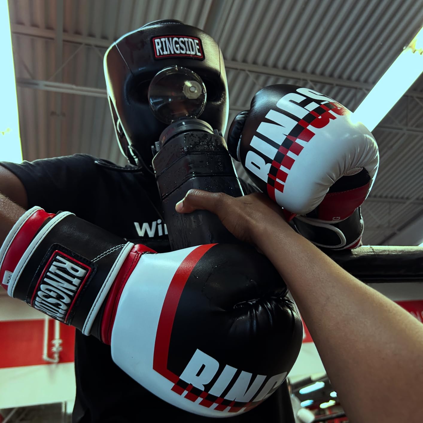 Ringside Bullet Sparring Boxing Gloves - High-Performance Synthetic Leather for Boxing, MMA, Muay Thai - Secure Fit, Ventilated Comfort for Men & Women customer photo 1