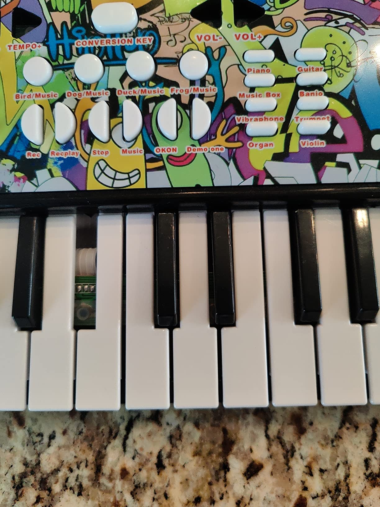 Kids Piano Keyboard, 37 Keys Electric Piano with Music Stand, Microphone | Early Learning Educational Musical Toys customer photo 1
