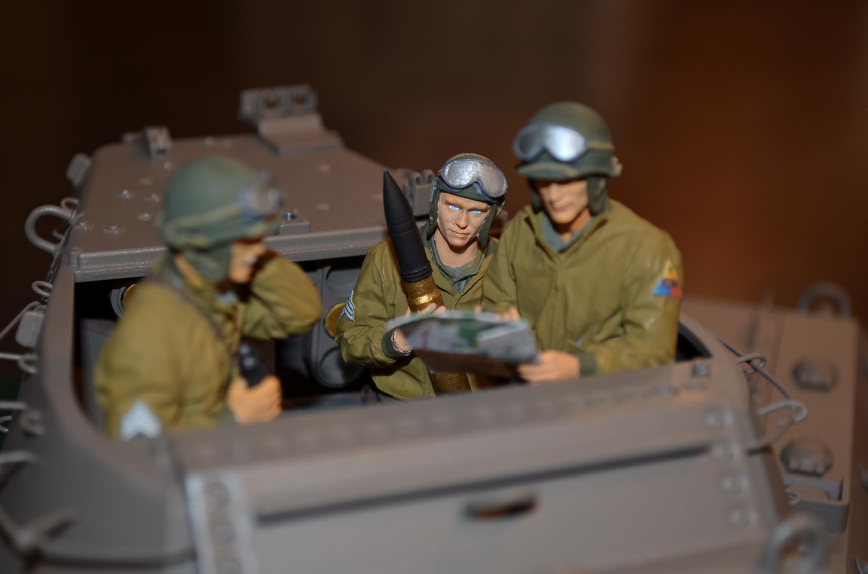 Vallejo - WWII German Armour Model Color Paint Set | Historic Military Shades | Brush & Airbrush Compatible Acrylic Colors | Pro Modeler Collection | 6 Bottles x 18 ml. (0.6 fl.oz) customer photo 2