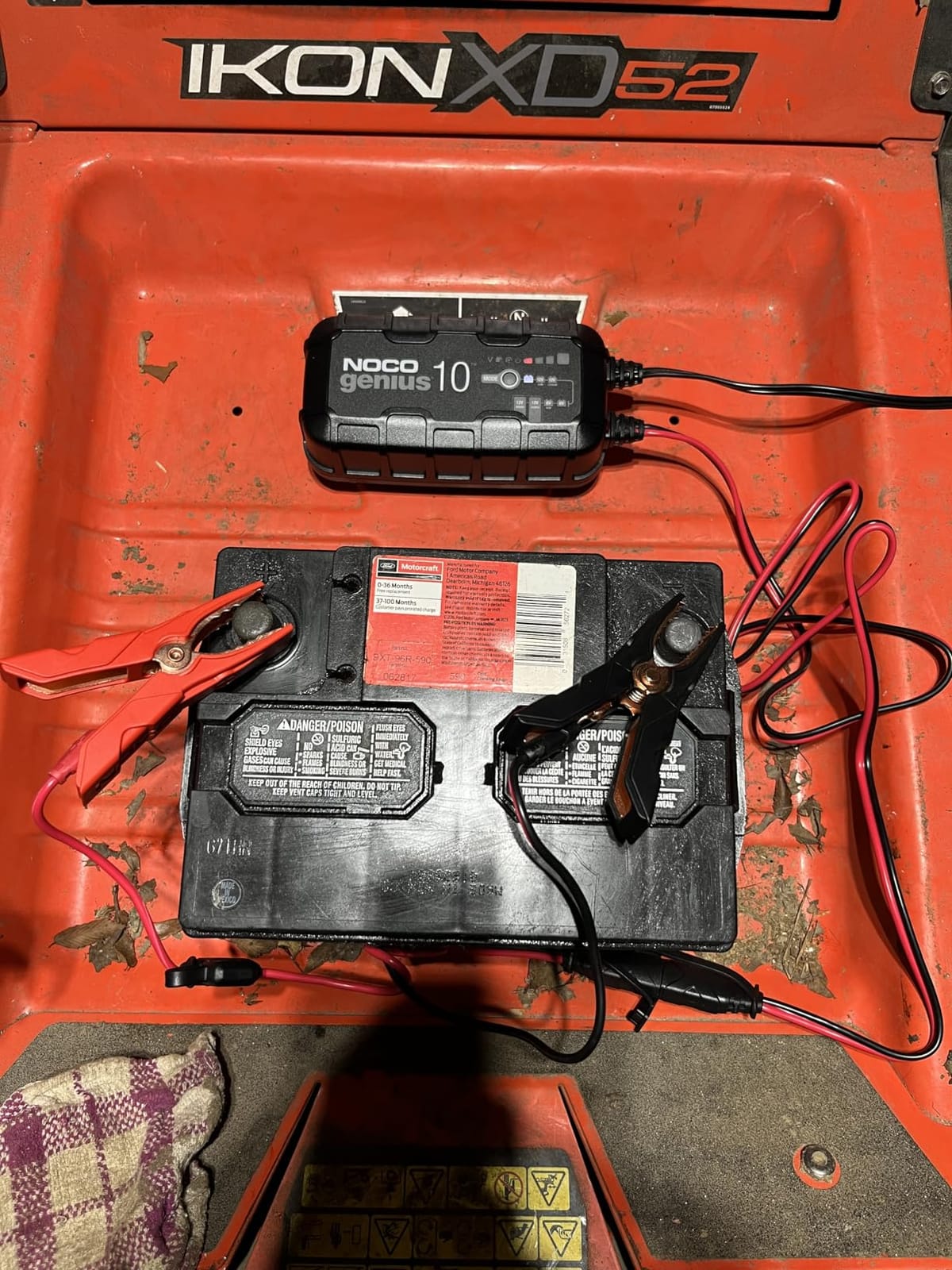 NOCO GENIUS10: 10A 6V/12V Smart Battery Charger - Automatic Maintainer, Trickle Charger & Desulfator with Overcharge Protection & Temperature Compensation - for Lead-Acid & Lithium Batteries customer photo 2