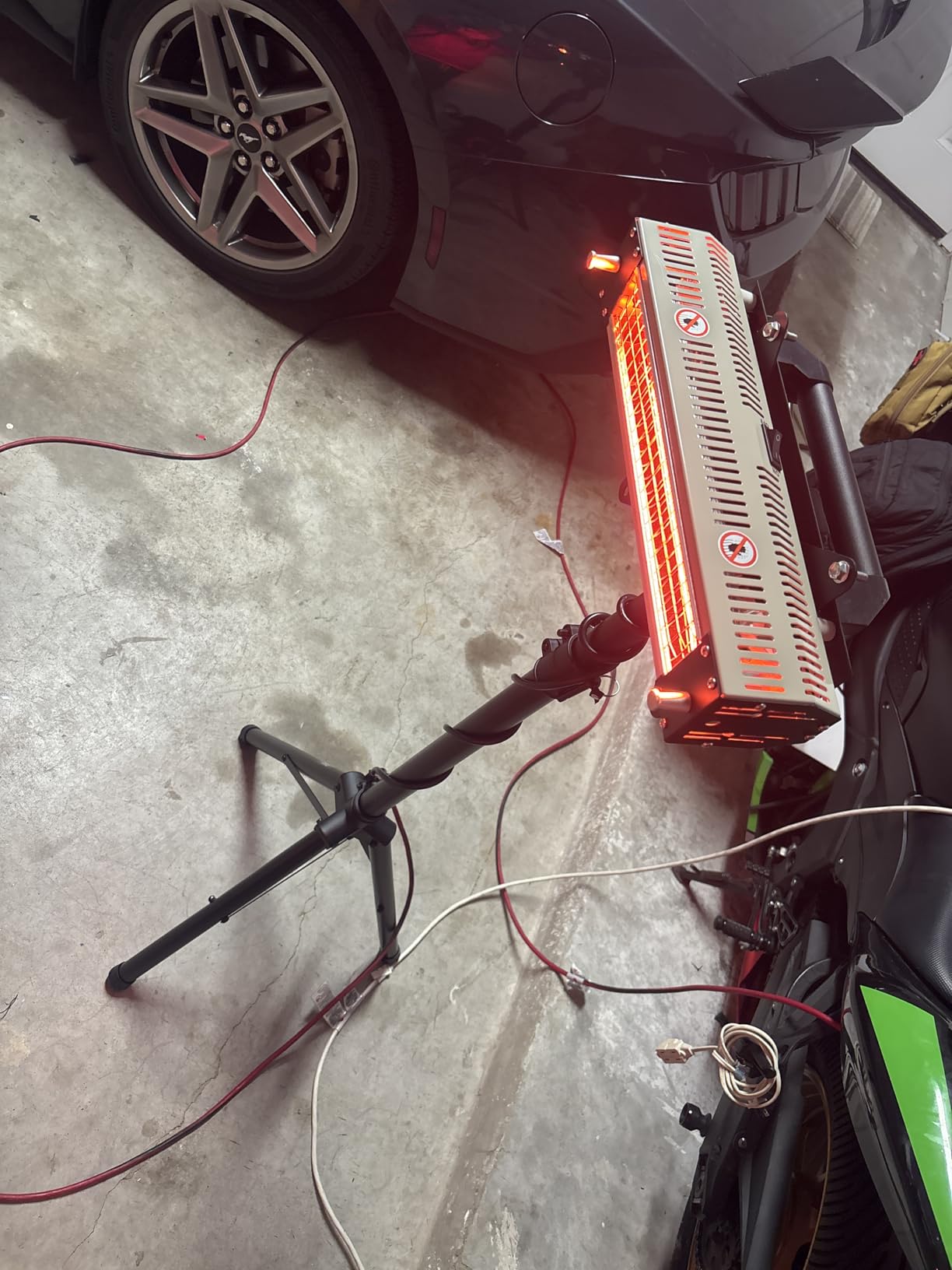 Solary Infrared Paint Curing Lamp - Fast Heating Instant Heat | Car Body Repair Tool Helping Modification Technicians Efficiently Cure and Repair Metal Panels in Auto Repair Shops customer photo 2