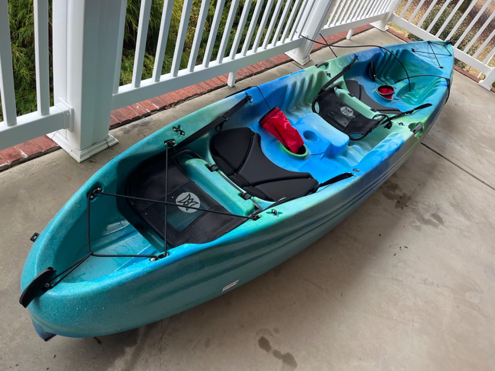 Perception Tribe 13.5 Sit on Top Tandem Kayak for All-Around Fun Large Rear Storage with Tie Downs customer photo 1