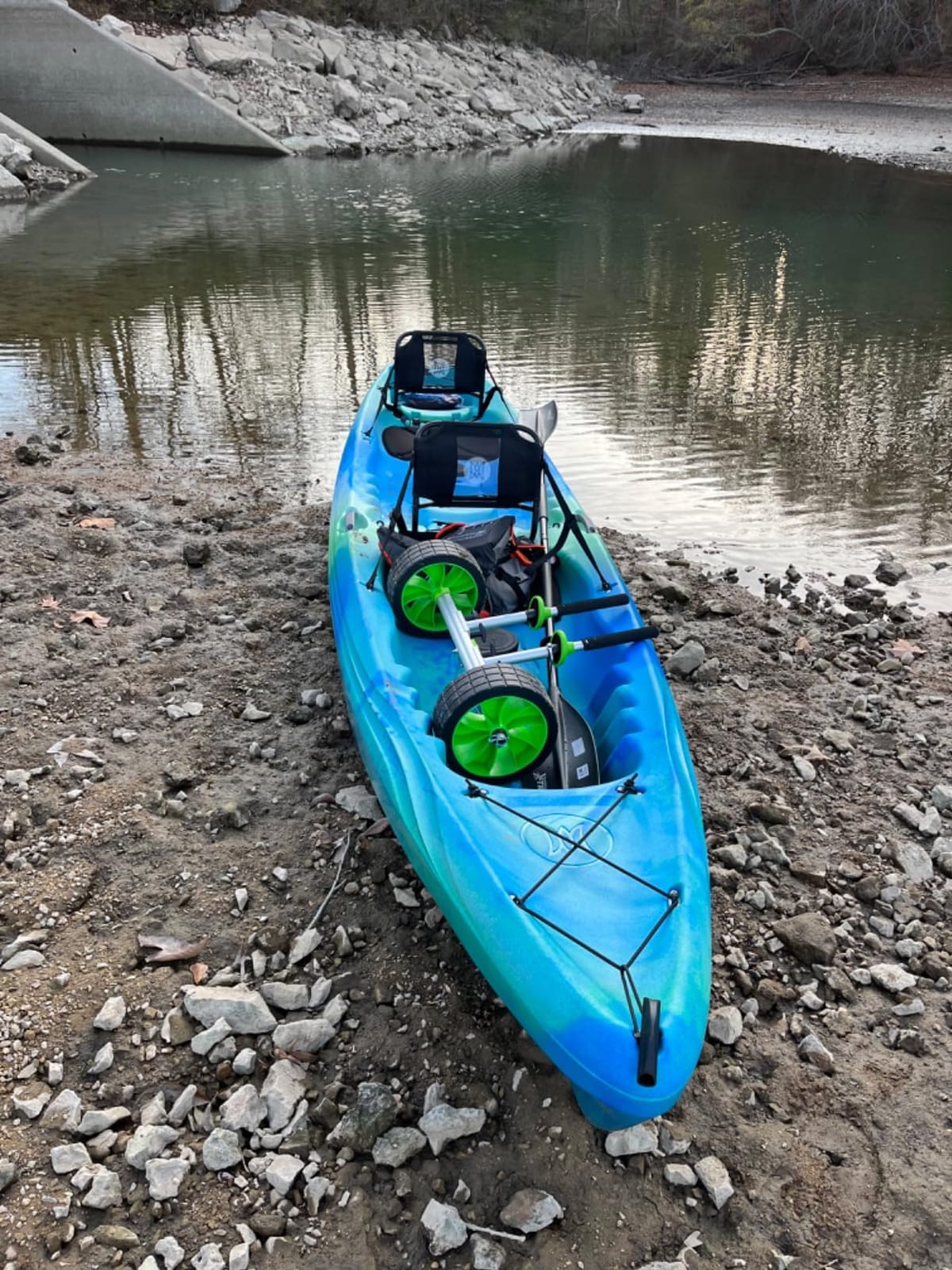 Perception Tribe 13.5 Sit on Top Tandem Kayak for All-Around Fun Large Rear Storage with Tie Downs customer photo 2