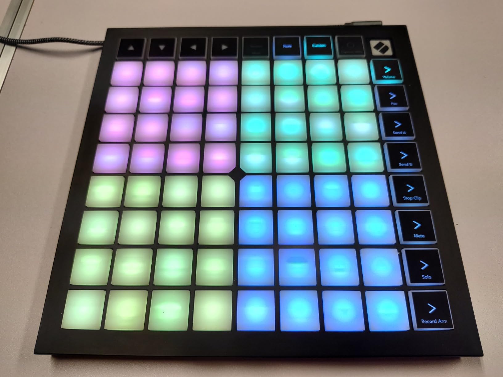 Launchpad X MIDI USB Grid Controller | USB, 64 RGB Velocity-Sensitive Pads, Mixer Controls, Note and Scale Modes, 4 Custom Modes, Ableton Live Lite customer photo 1