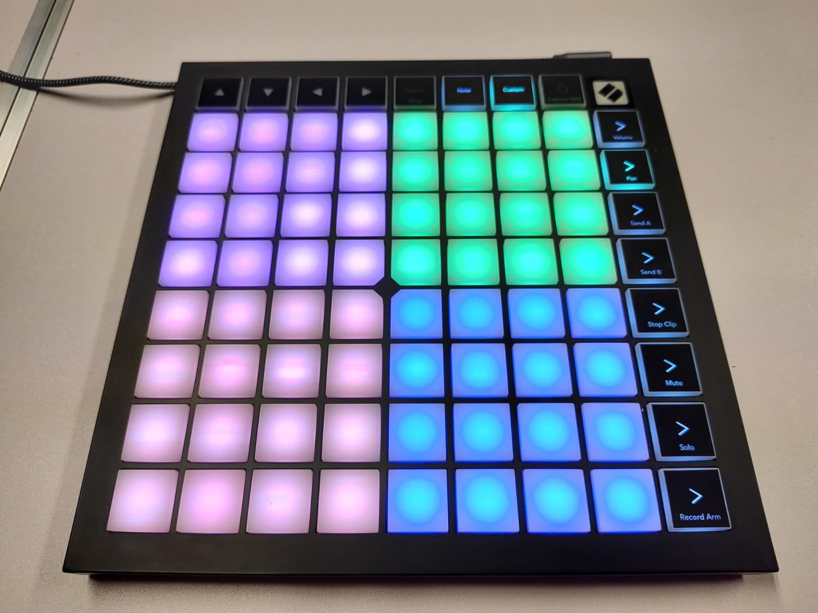 Launchpad X MIDI USB Grid Controller | USB, 64 RGB Velocity-Sensitive Pads, Mixer Controls, Note and Scale Modes, 4 Custom Modes, Ableton Live Lite customer photo 2
