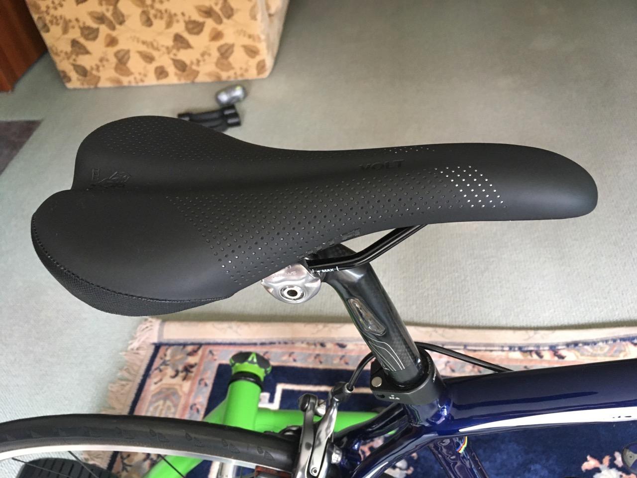 WTB Volt Bike Seat (Saddle) - Comfortable Medium Thickness Padding - Mountain, Gravel & E-Bikes (3 Sizes, 3 Rail Options) customer photo 2