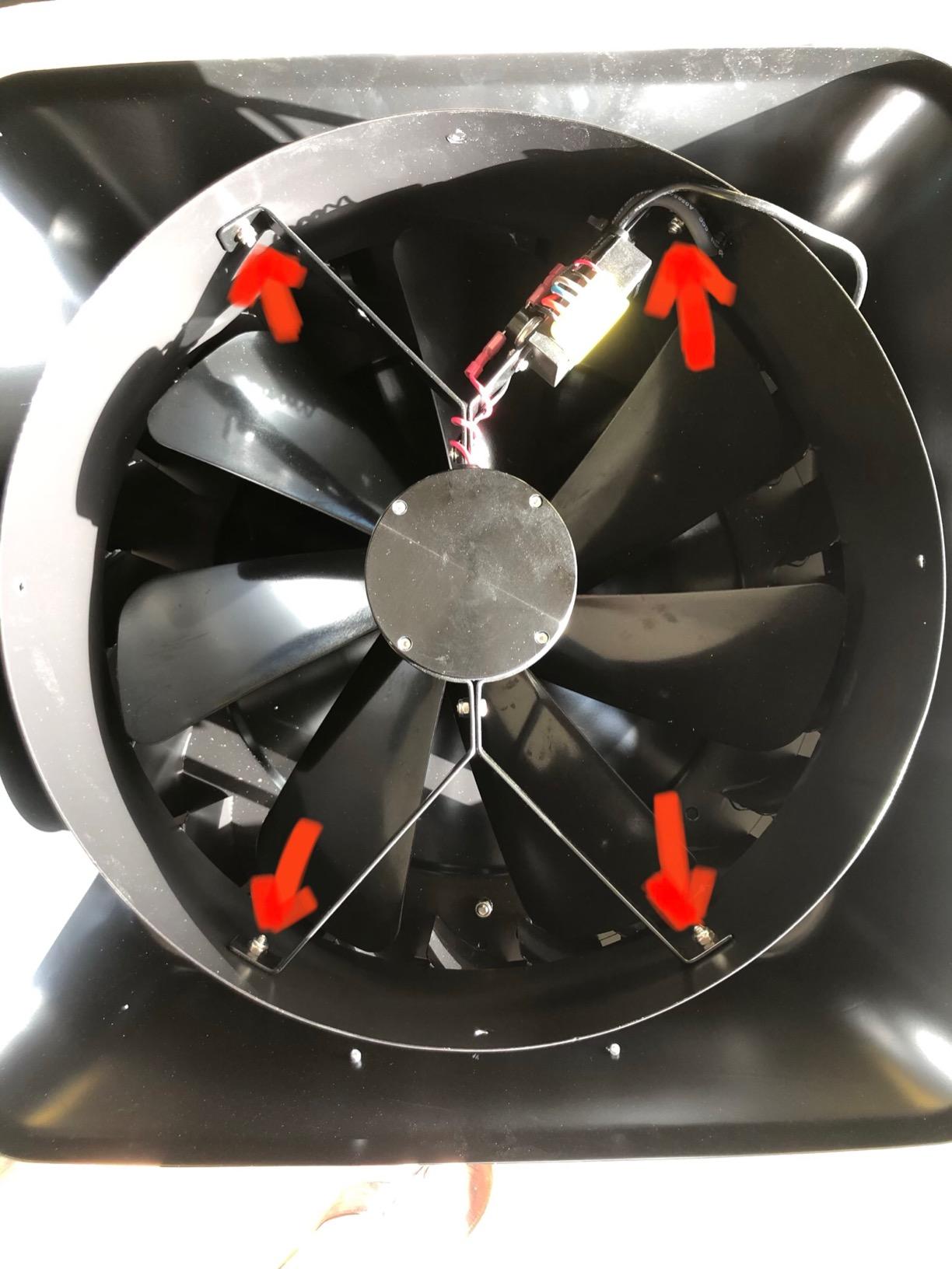 QuietCool AFR SLR-40 Roof Mount Solar Attic Fan - 40 Watt Adjustable Panel - Included AC/DC Inverter for 24/7 Runtime - Thermostat Controlled customer photo 1