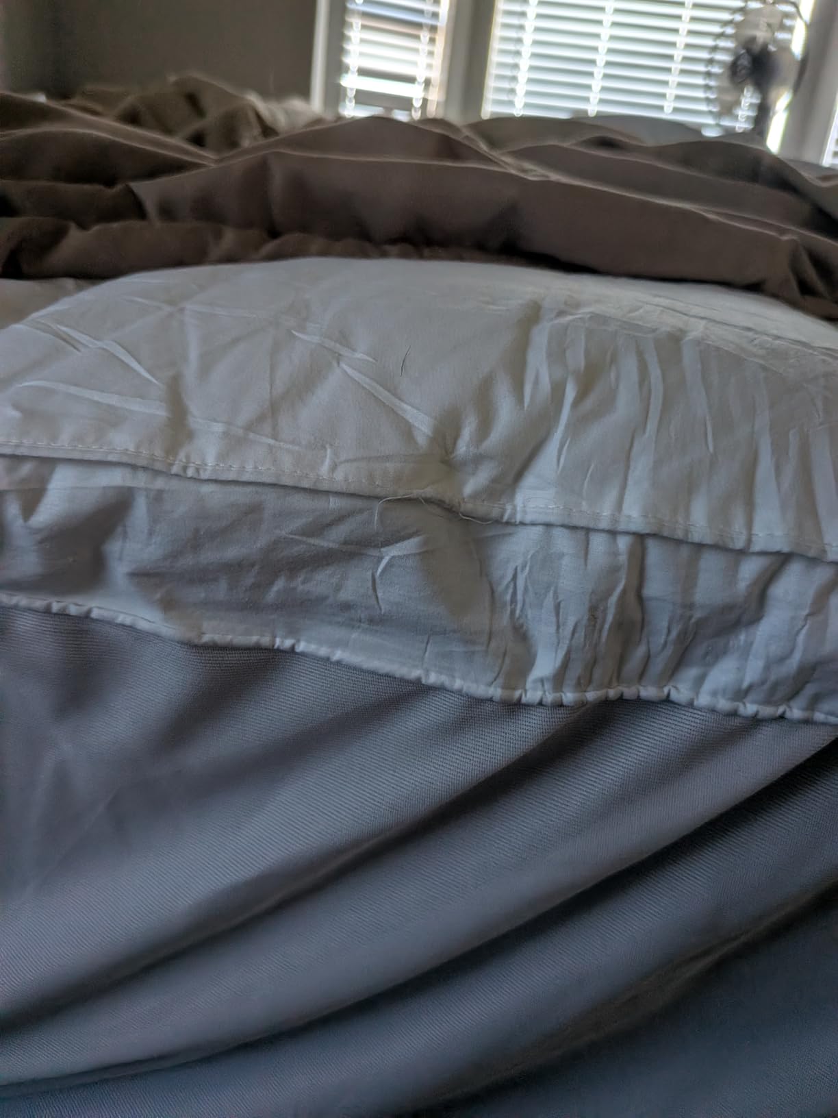 COONP Queen Mattress Topper, Cotton Extra Thick Pillow Top Mattress Pad | 100% Cotton Top Bed Topper Protector, Cooling Mattress Cover for Back Pain, Soft Breathable for Hot Sleeper, White customer photo 1