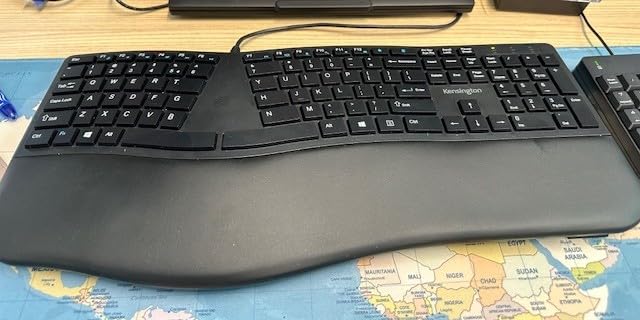 Kensington Pro Fit Ergonomic Wired Keyboard- Black (K75400US) customer photo 1