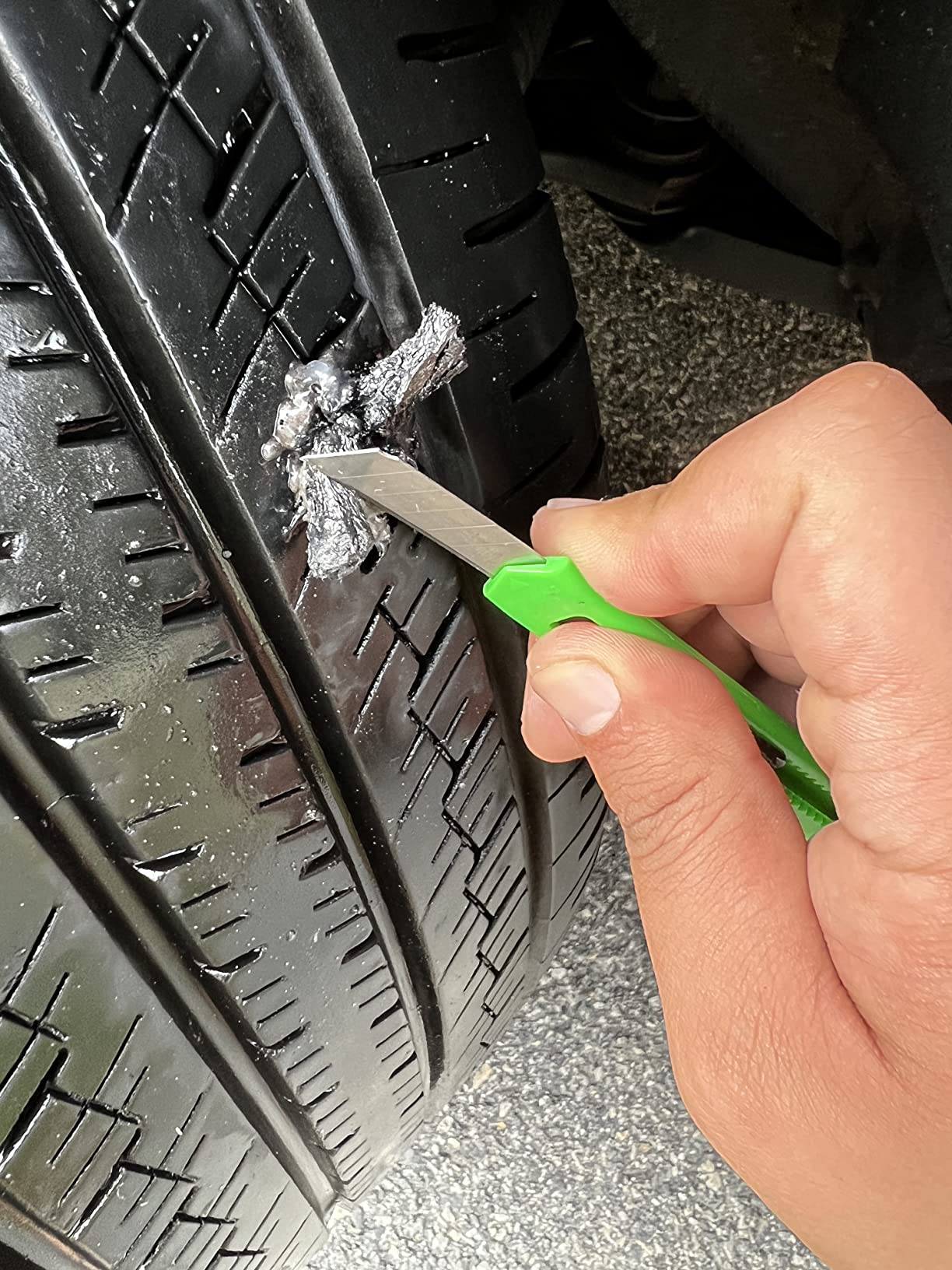 Rhino USA Tire Repair Kit (86-Piece) - Heavy Duty Tire Plug Kit | Professional 86-Piece Plug Set for Punctures & Flats. Tubeless Repair for Car, Motorcycle, ATV, UTV, RV & Trailer customer photo 1