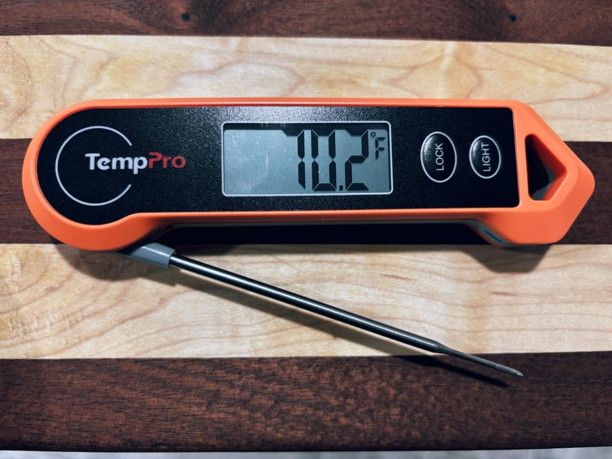 TempPro TP19H 1 Sec Digital Meat Thermometer for Cooking | Instant Read Food Thermometer with Motion Wake for BBQ Grill Oil Fry Candy, Gifts for Men Dad Husband (Previously ThermoPro) customer photo 1