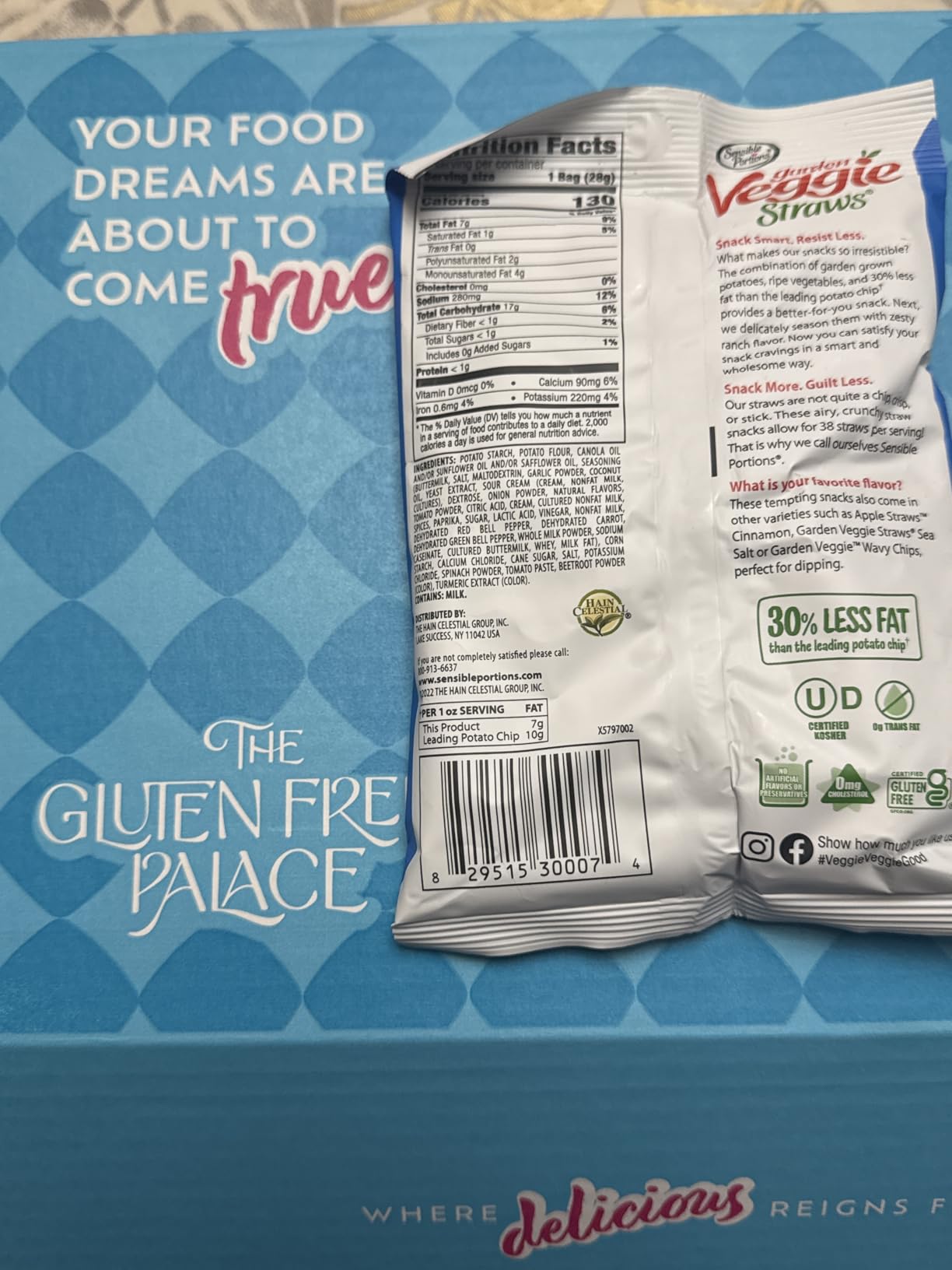 Gluten Free Palace Deluxe Snacks Variety Pack, Vegan Gift Basket (32 Count) | Healthy vegan gluten free snack box. Gourmet Treat Assortment for Mom, adults, teens, college, birthday & corporate gifts customer photo 1