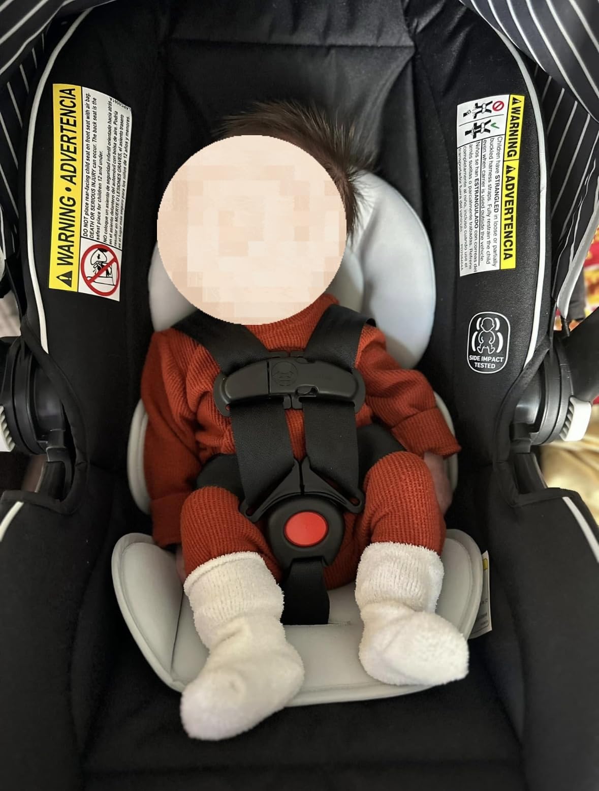 Graco SnugRide Lite LX Infant Car Seat, Lightweight Rear-Facing Seat for Babies 4-30 lb, 4-Position Adjustable Base, Latch Installation & ProtectPlus Engineered, Studio customer photo 1