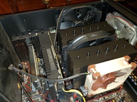 Noctua NH-D15 chromax.Black, Quiet High-Performance Dual Tower CPU Cooler customer photo 1