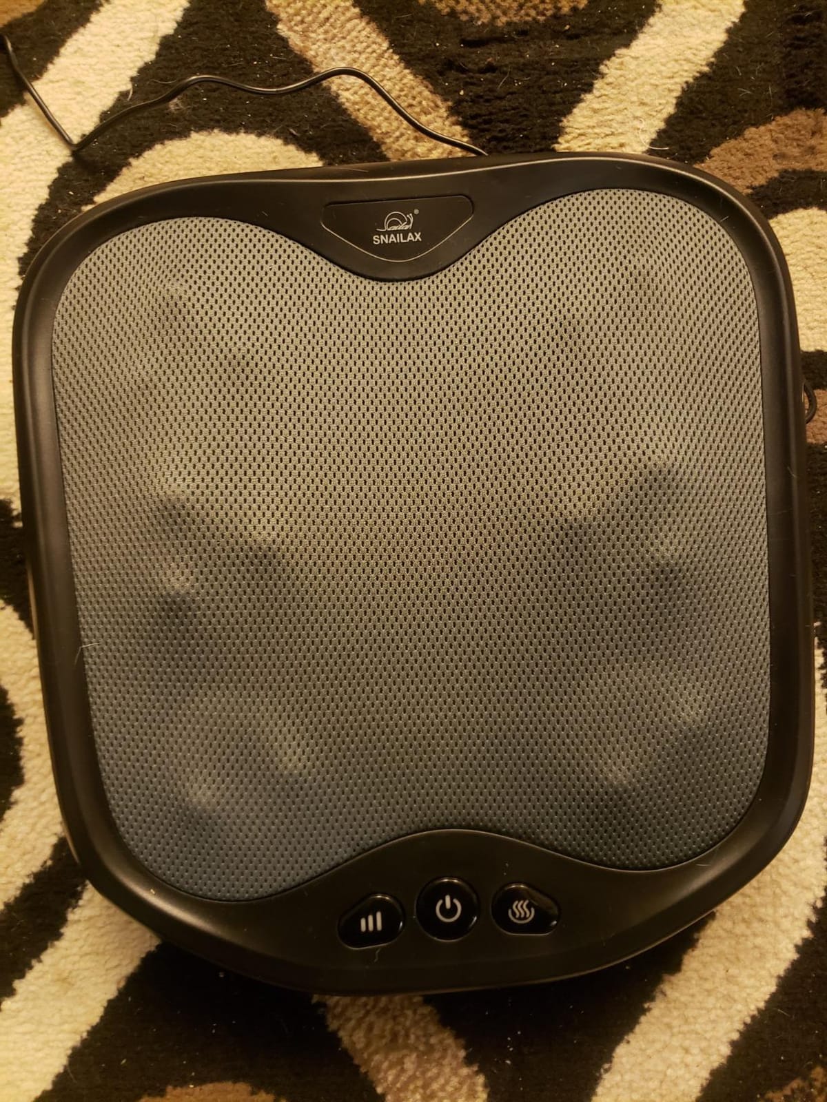 Snailax Shiatsu Foot Massager with Heat, FSA Eligible Massage Tools | 3 Massage Modes, 3 Intensity Levels, 2 Heat Levels And Flexible Nodes Fit Different Feet For Personalized Comfort Gifts customer photo 2