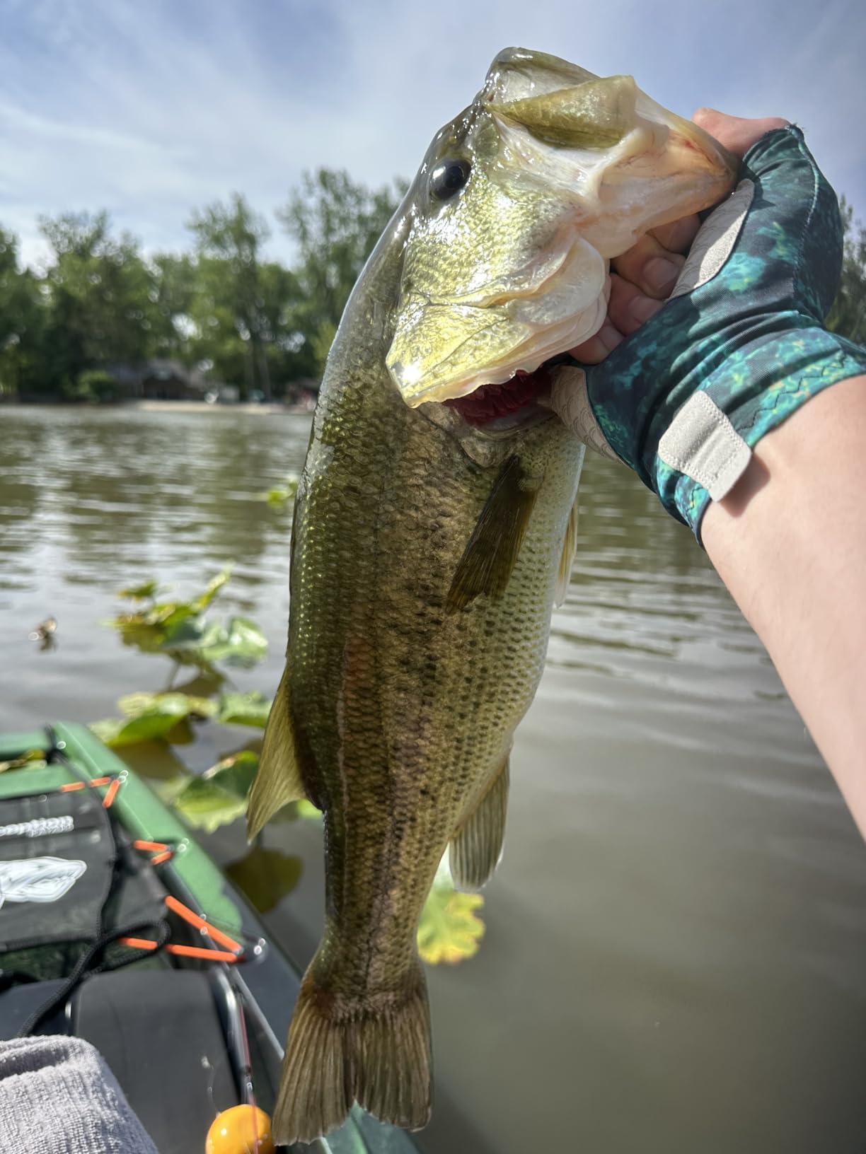 Perception Kayaks Outlaw 11.5 | Sit on Top Fishing Kayak | Fold Away Lawn Chair Seat | 4 Rod Holders | Integrated Tackle Trays | 11' 6