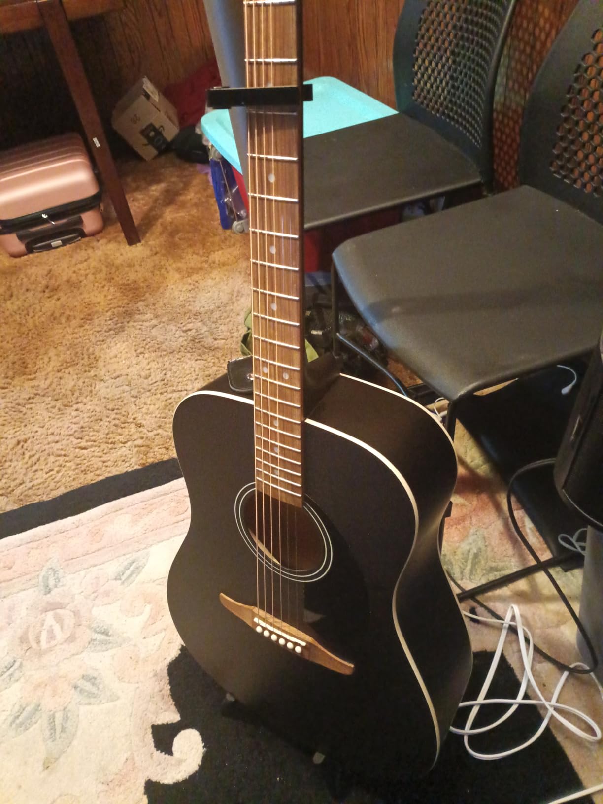 Fender California Debut Redondo Series Beginner Acoustic Guitar, Sunburst | California Series, beginner acoustic guitar for adults, 2-year warranty, sunburst finish, under $300, easy playability customer photo 1