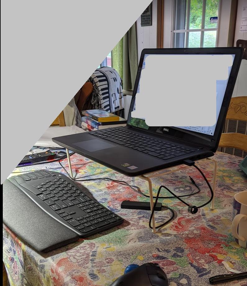 Logitech Ergo K860 Wireless Ergonomic Split Keyboard with Wrist Rest | Curved split keyframe, pillowed wrist rest, Bluetooth, USB connectivity with included USB Receiver, Windows Mac compatible customer photo 2