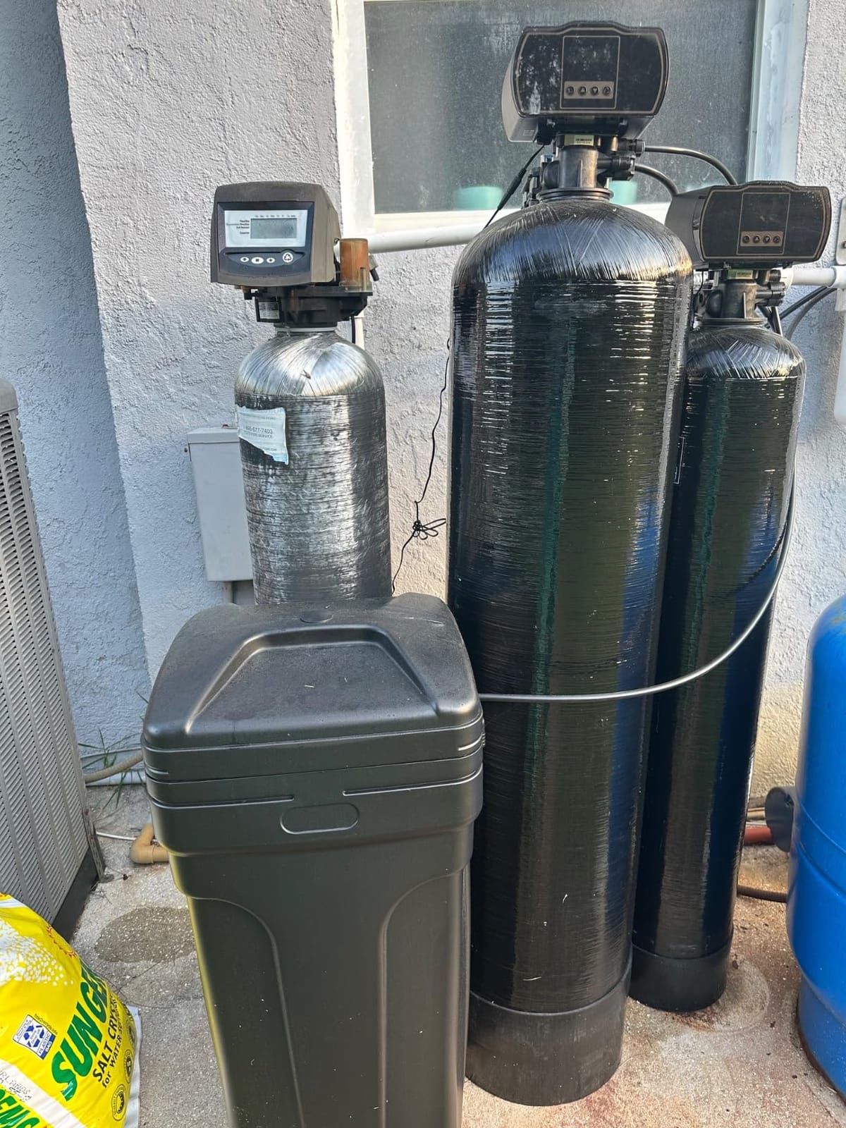 PRO+AQUA Heavy Duty Whole House Water Softener System - 80,000 Grain Capacity, Premium Long-Lasting Resin, 1