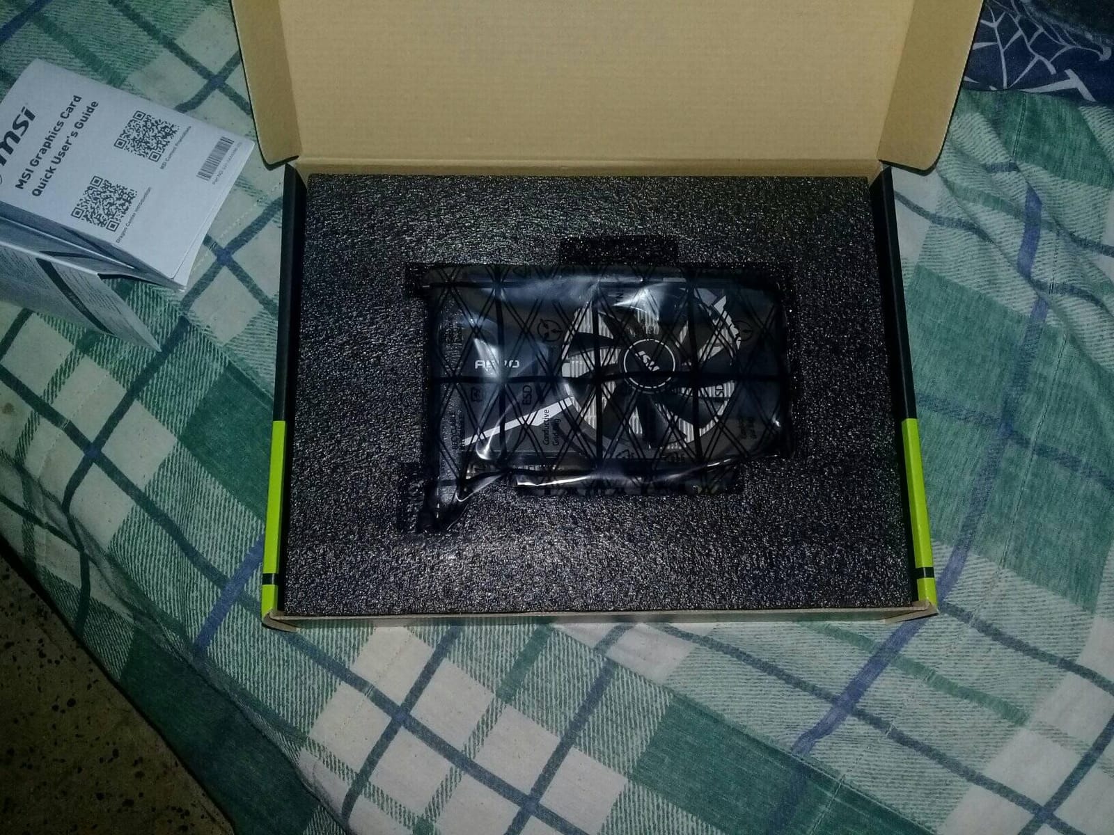 msi Gaming GeForce GTX 1650 Super 128-Bit HDMI/DP/DVI 4GB GDRR6 HDCP Support DirectX 12 Single Fan VR Ready OC Graphics Card (GTX 1650 Super Aero ITX OC) customer photo 1
