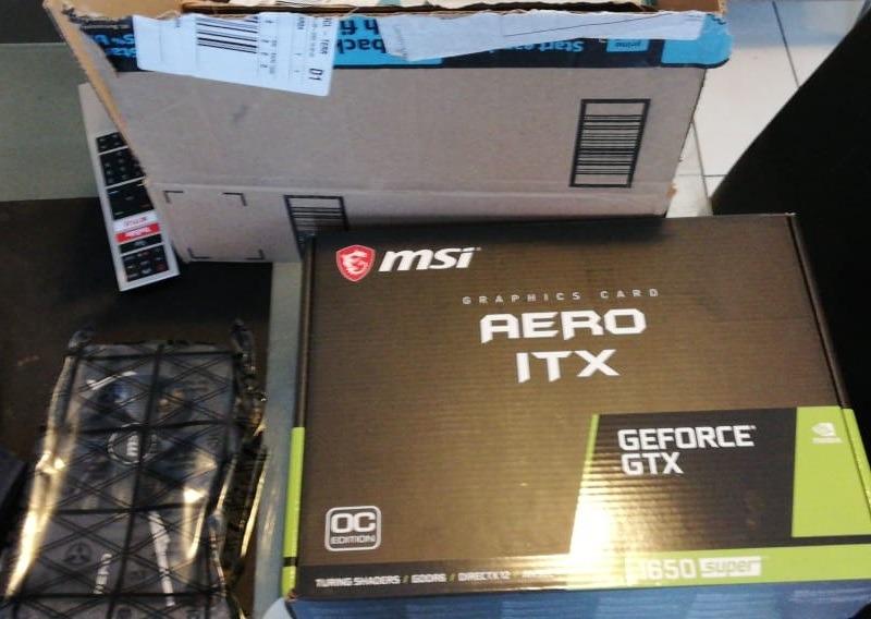msi Gaming GeForce GTX 1650 Super 128-Bit HDMI/DP/DVI 4GB GDRR6 HDCP Support DirectX 12 Single Fan VR Ready OC Graphics Card (GTX 1650 Super Aero ITX OC) customer photo 2