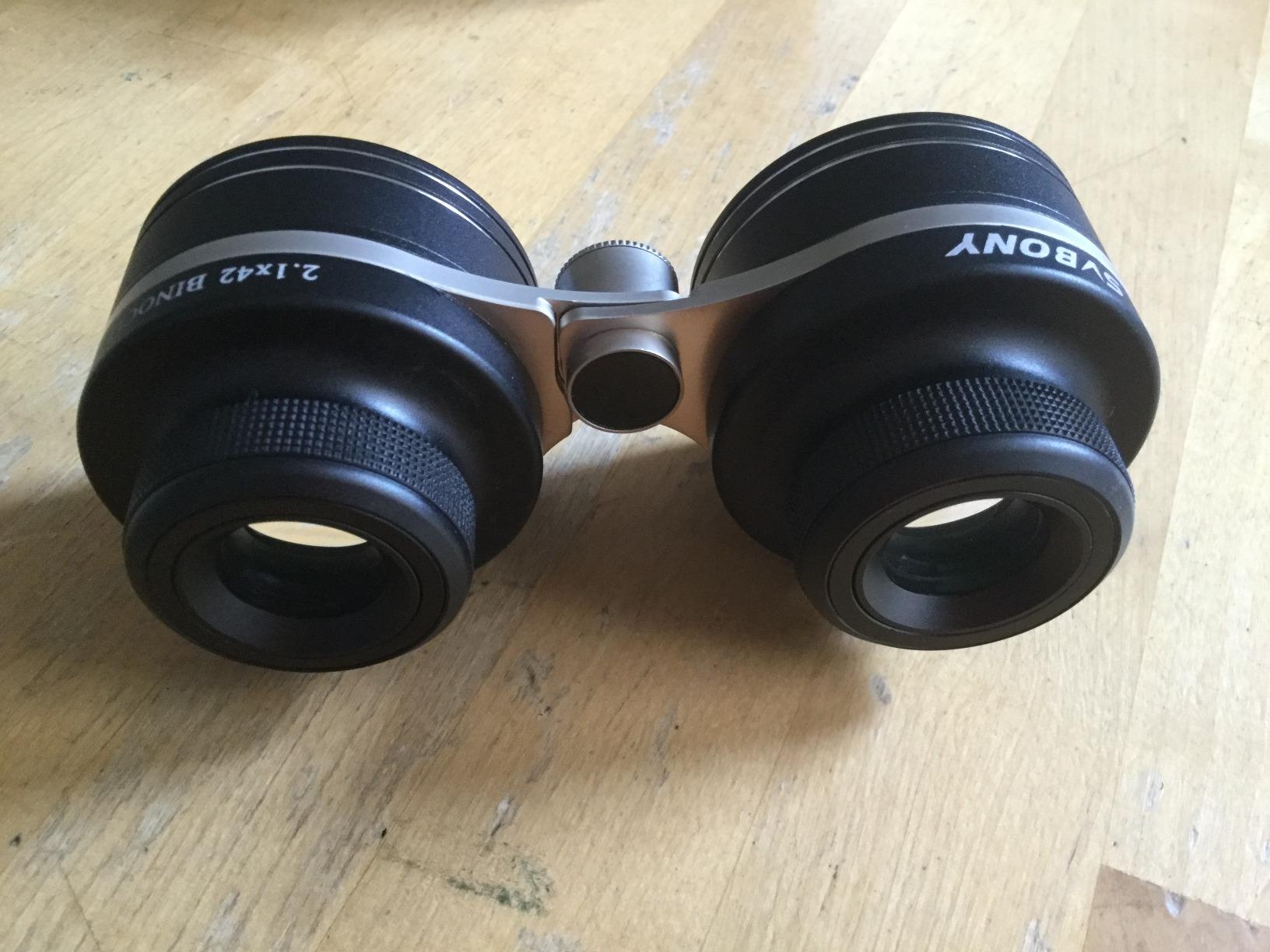 SVBONY SV407 Astronomy Binoculars 2.1x42mm, Wide Angle for Stargazing | for Star and Constellations Viewing, 26 Degree Field of View, FMC Coating, IPX6 Waterproof, Opera Glasses, 2x Low-magnification customer photo 1