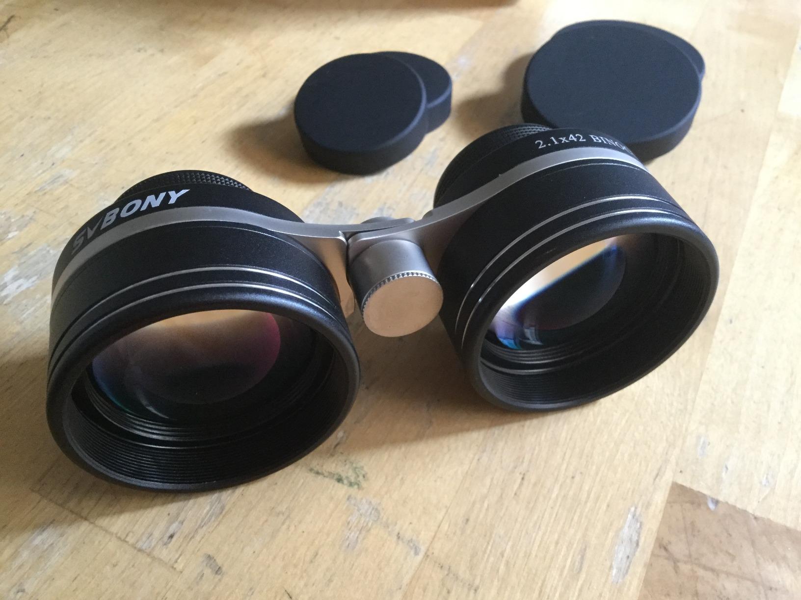SVBONY SV407 Astronomy Binoculars 2.1x42mm, Wide Angle for Stargazing | for Star and Constellations Viewing, 26 Degree Field of View, FMC Coating, IPX6 Waterproof, Opera Glasses, 2x Low-magnification customer photo 2