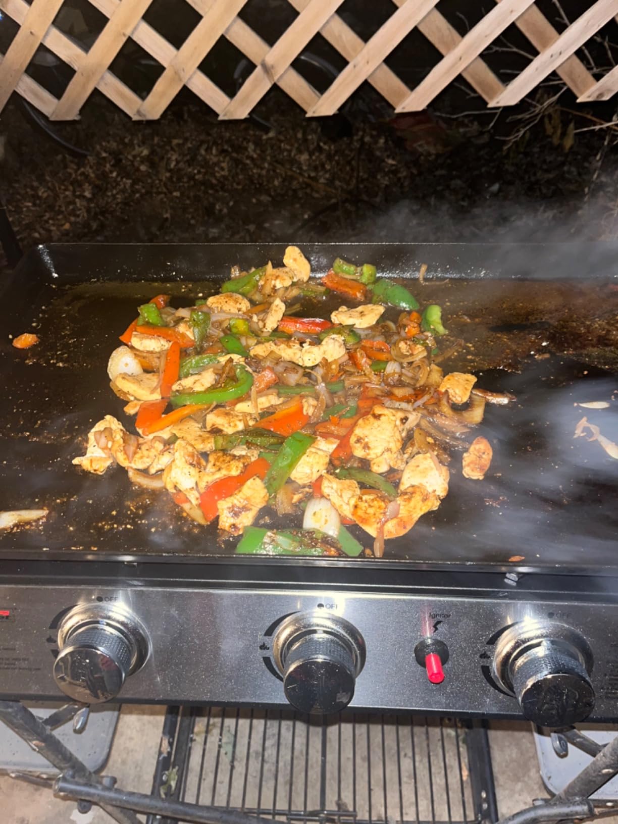 Royal Gourmet PD1301S Portable 3-Burner Tabletop Gas Griddle, 25,500 BTU Cooking Power, 304 Sq. In. Cooking Surface, Ideal for Camping & Tailgating, Black & Silver customer photo 1