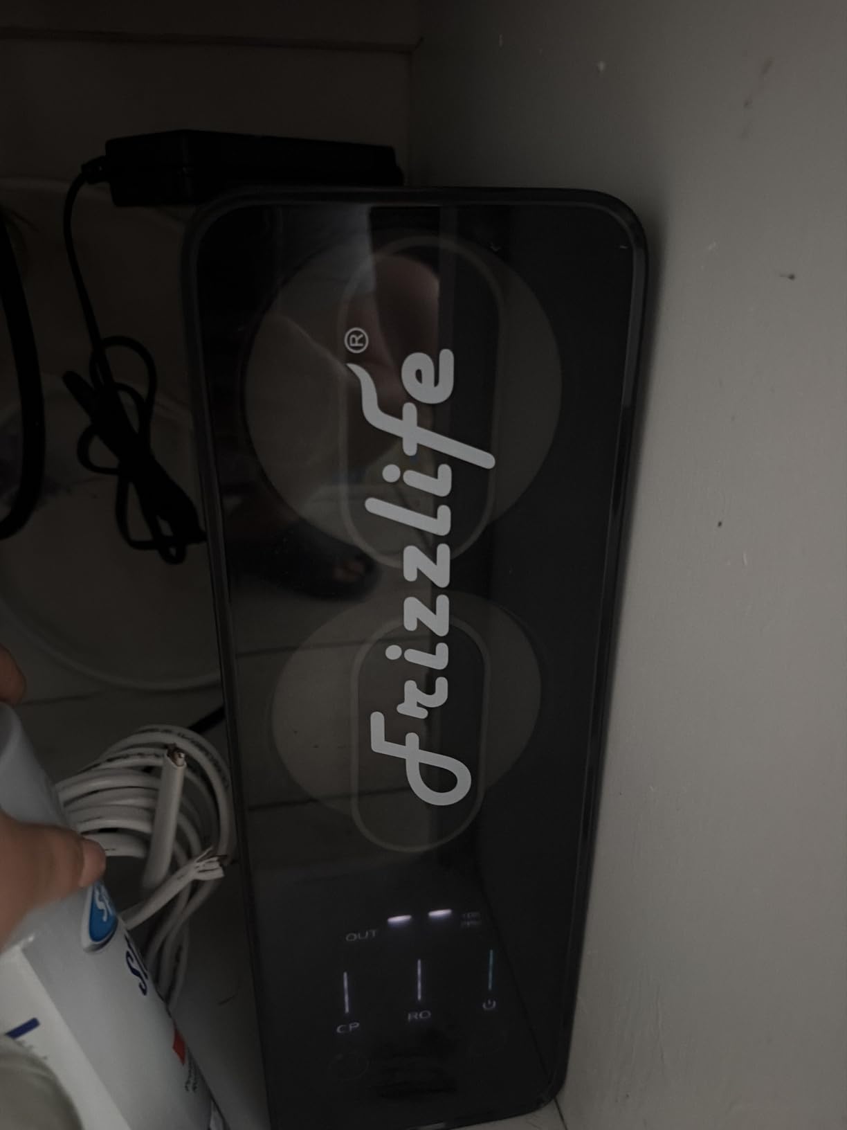 Frizzlife Reverse Osmosis Water Filter - Alkaline Mineral pH+, NSF/ANSI 58&53&42&372 Standard, 600GPD Tankless RO Reverse Osmosis System, Under Sink, 2:1 Pure to Drain, Reduce FPAS/PFOA, PD600-TAM3 customer photo 1