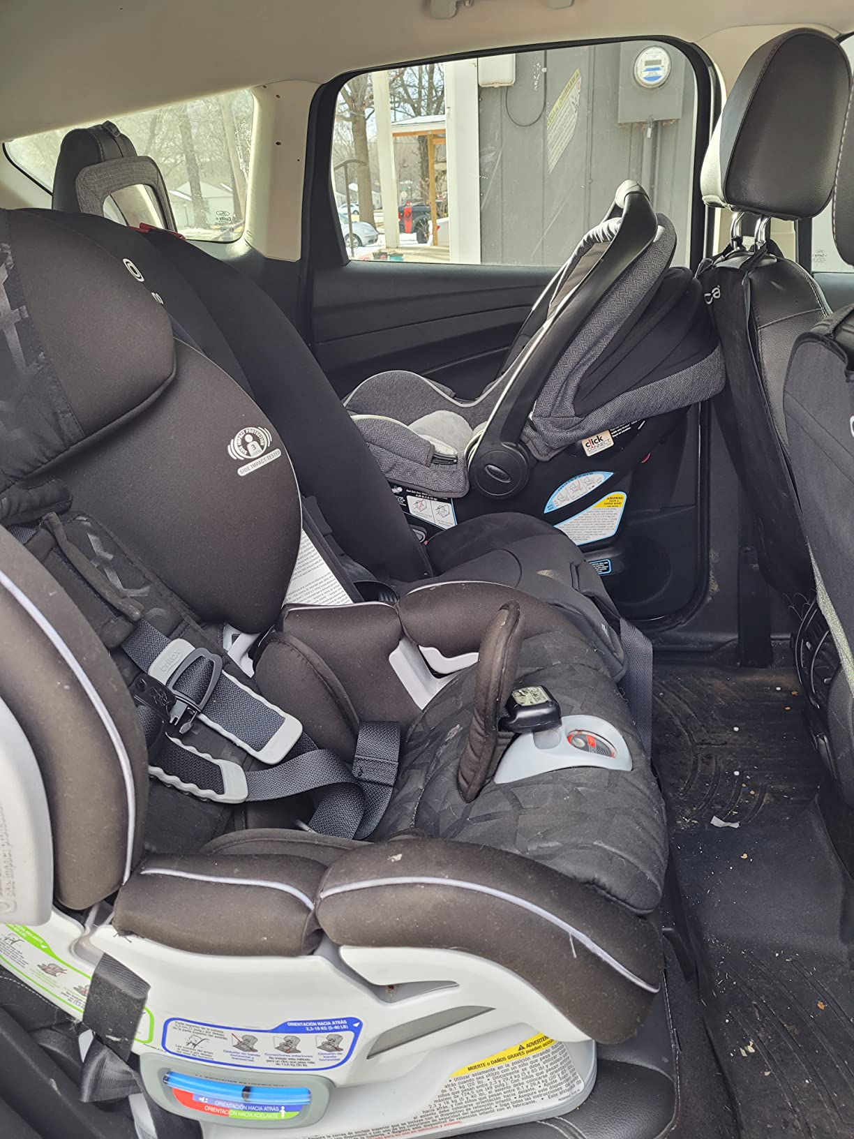 Diono Radian 3R, 3-in-1 Convertible Car Seat, Rear Facing & Forward Facing, 10 Years 1 Car Seat, Slim Fit 3 Across, Blue Sky customer photo 1