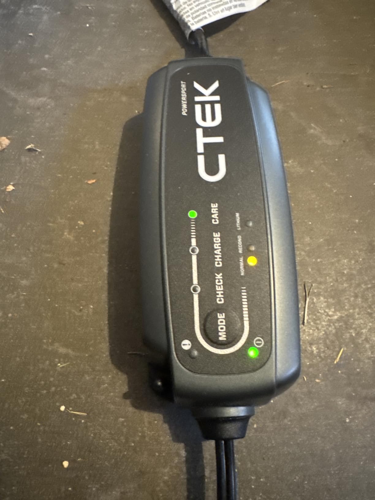 CTEK CT5, 12V Automotive Battery Charger for Auto, Motorcycle, ATV, Snowmobile - Battery Trickle Charger and Battery Maintainer - Charges Lead-Acid and Lithium Ion (12V LiFePO4) Batteries customer photo 1