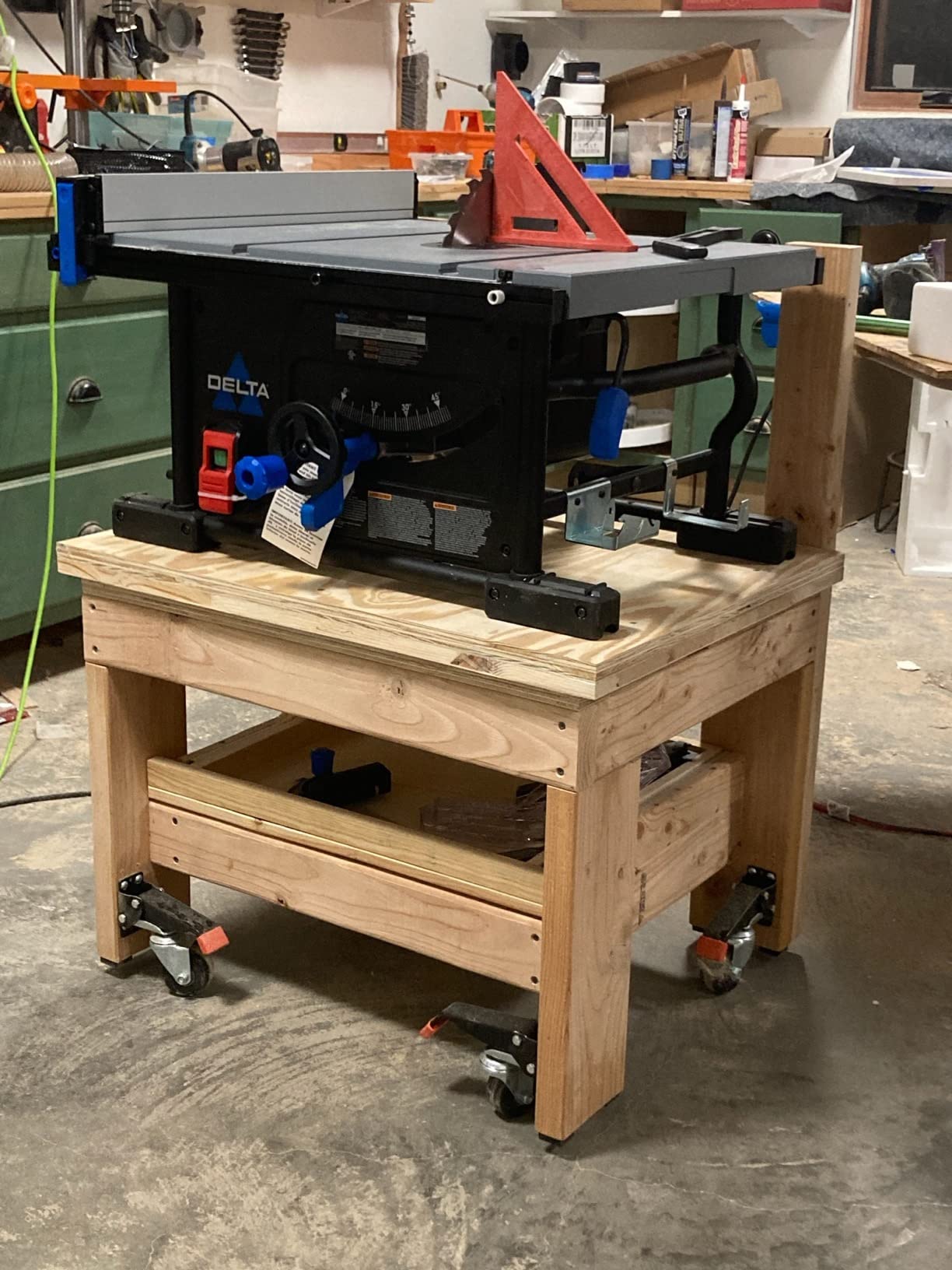 Delta - 10 in. Portable Contractor Table Saw customer photo 2