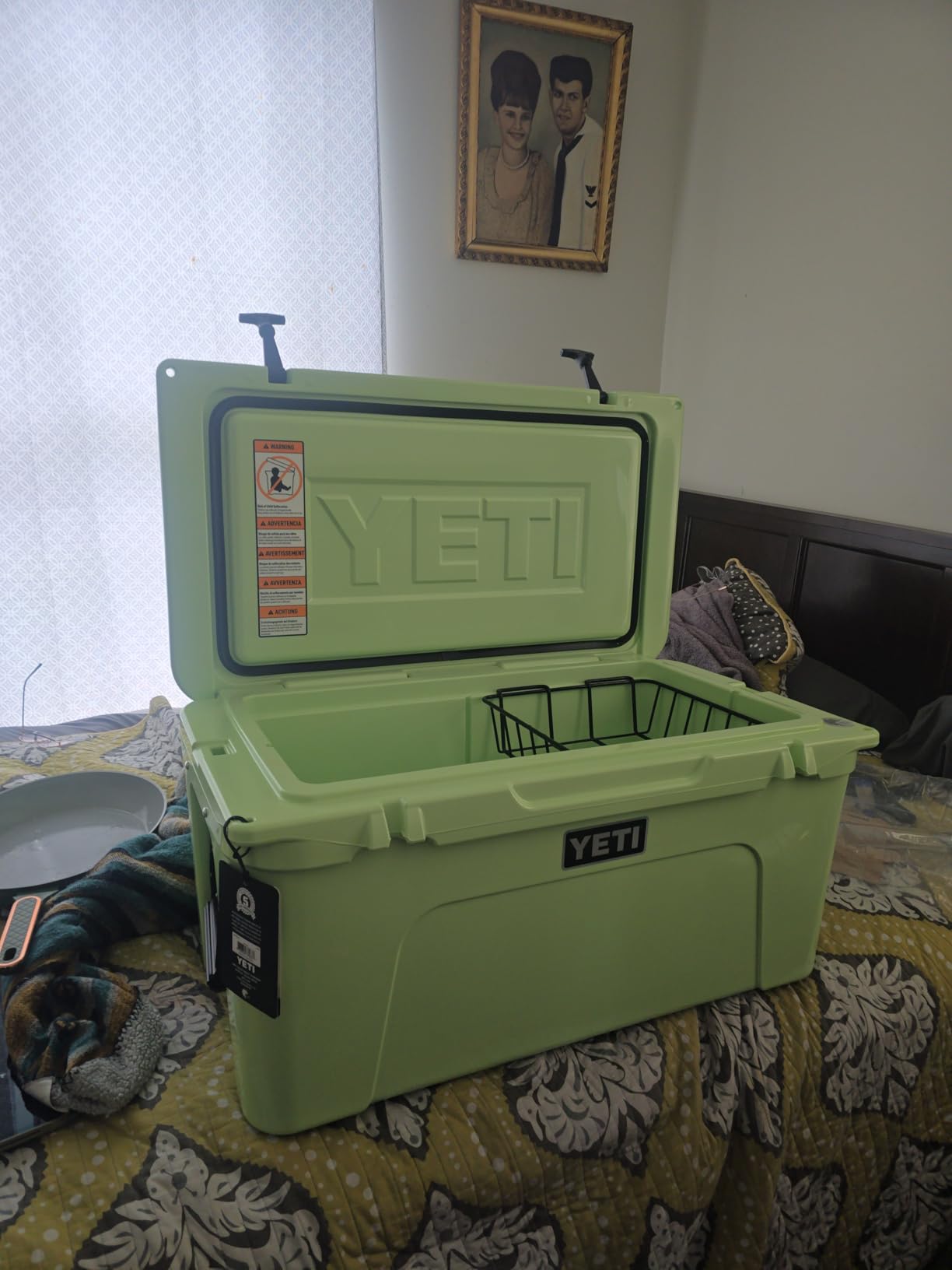 YETI Tundra 65 Cooler | Rotomolded Portable Cooler Box, Fits 54 Cans or 16.8 kg Ice, PermaFrost Insulation, Tough Ice Cooler for Camping or Fishing customer photo 2